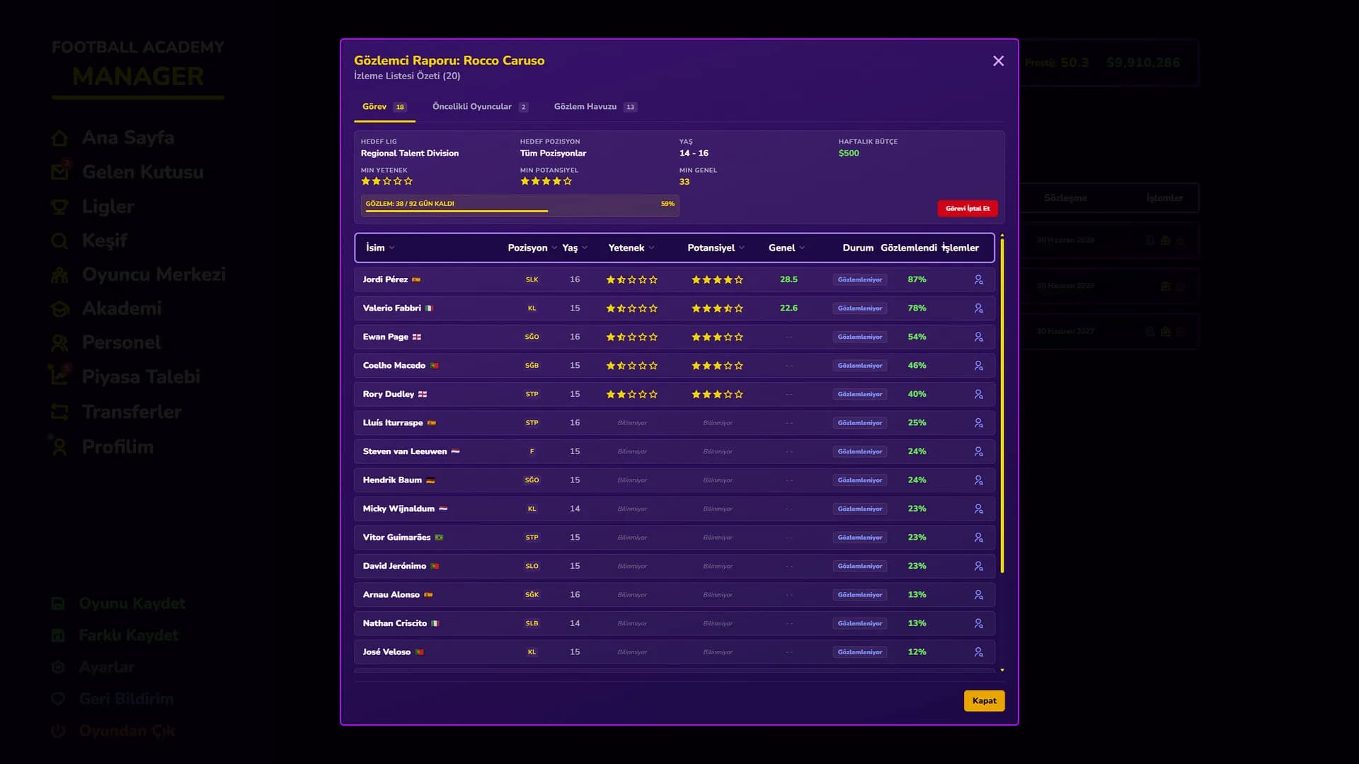 Football Academy Manager görsel 4