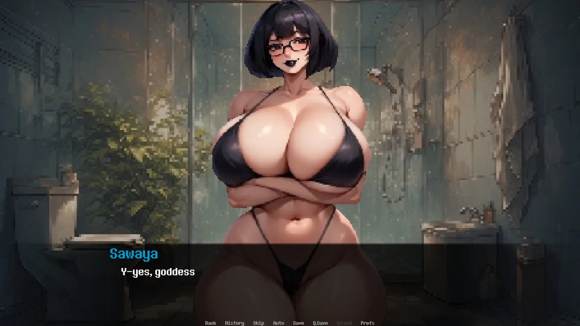 Dominated by: Yandere Goth Gamer Girl görsel 6