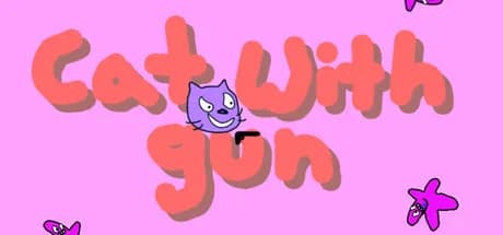 Cat With Gun