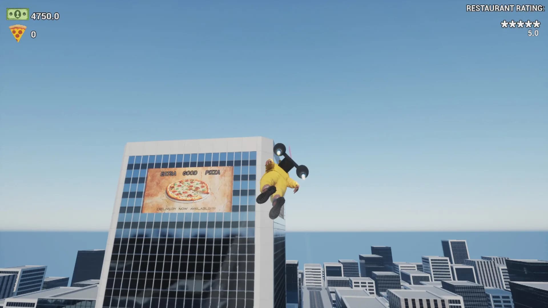 Jetpack Pizza Delivery Simulator görsel 5