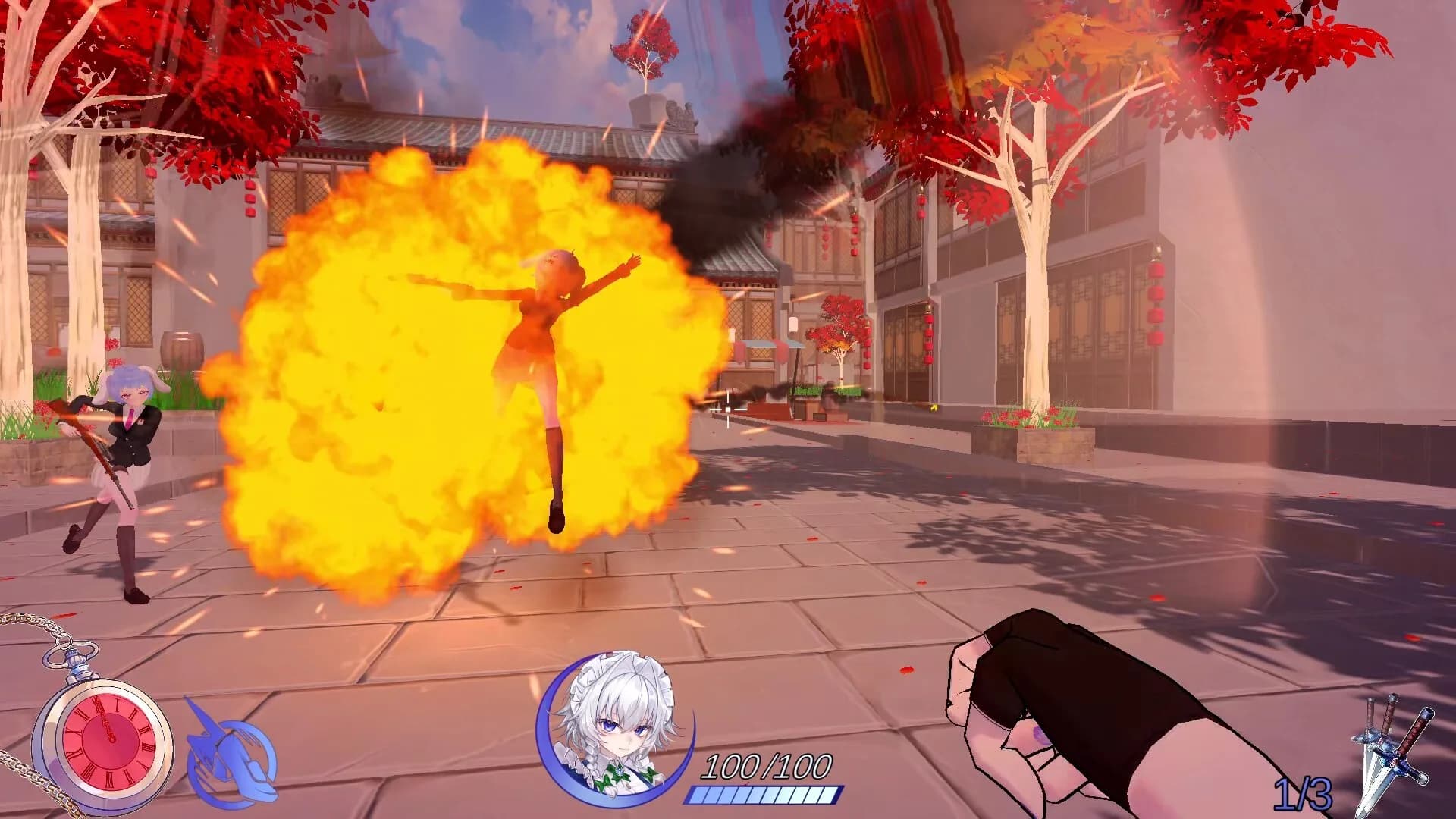 I Am Sakuya FPS: Lunarian Invasion görsel 3