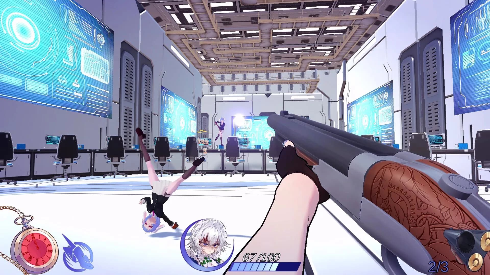 I Am Sakuya FPS: Lunarian Invasion görsel 4
