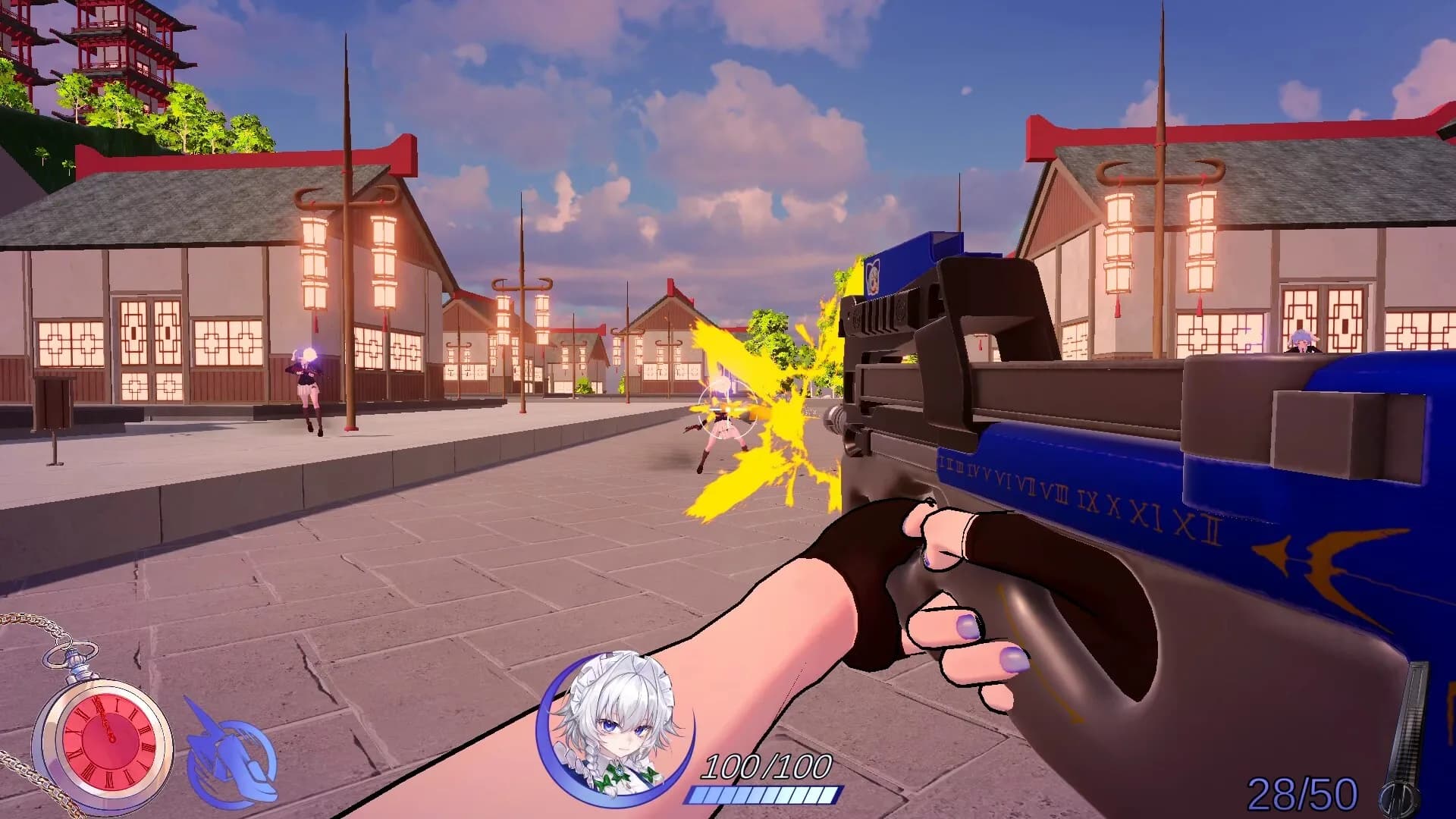 I Am Sakuya FPS: Lunarian Invasion görsel 6