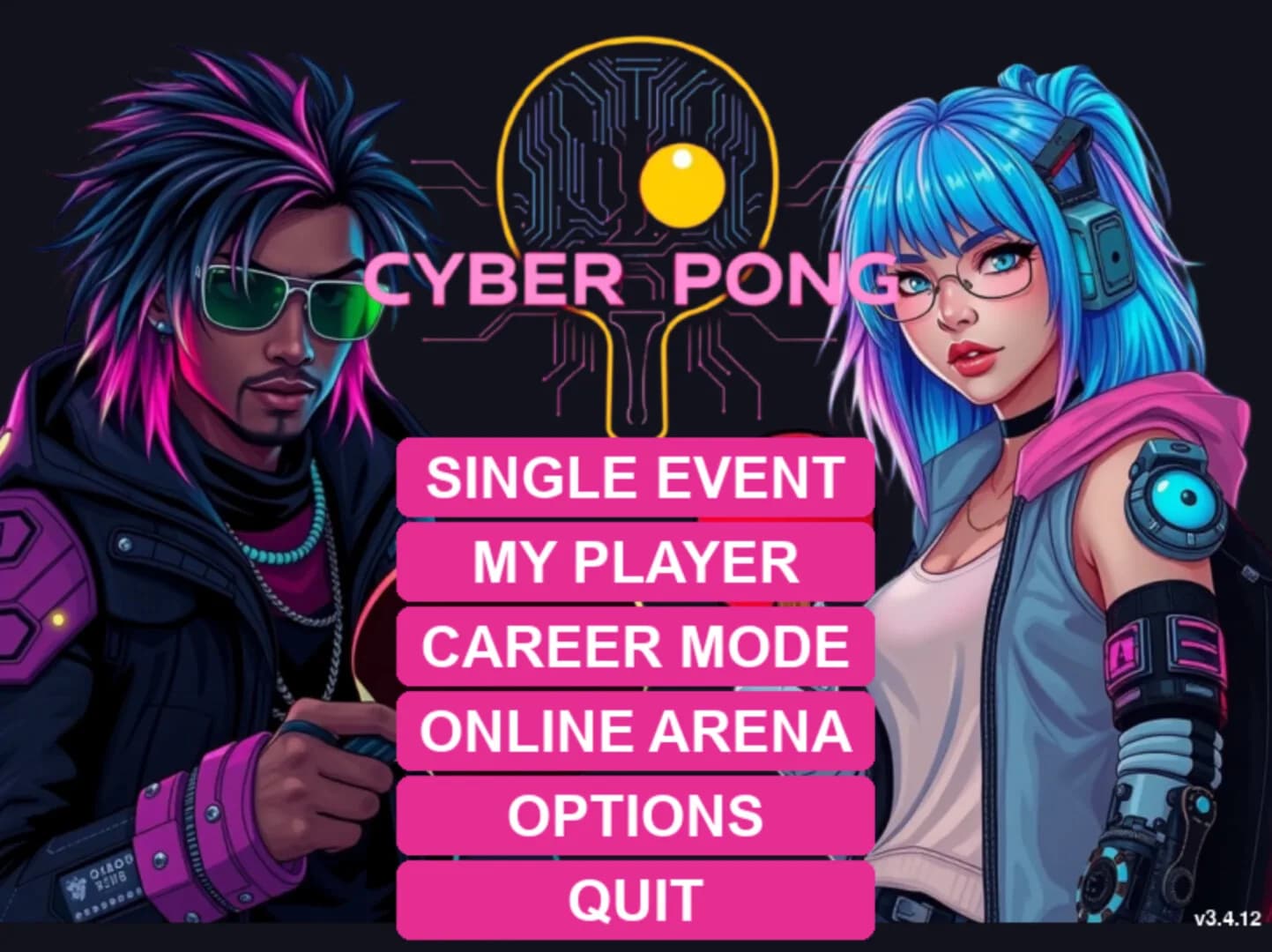 CyberPong AI görsel 2