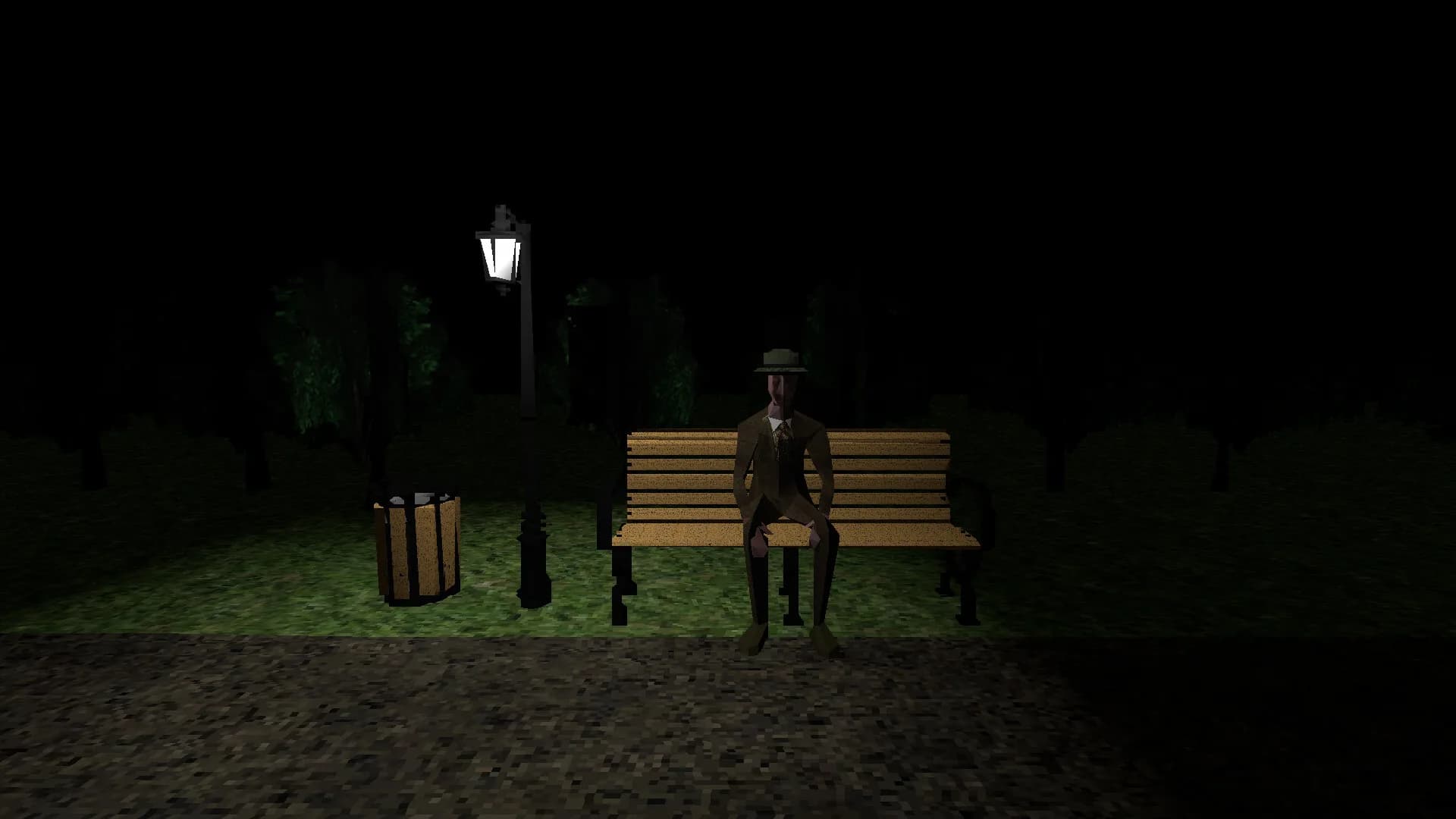The Man in the Park görsel 2