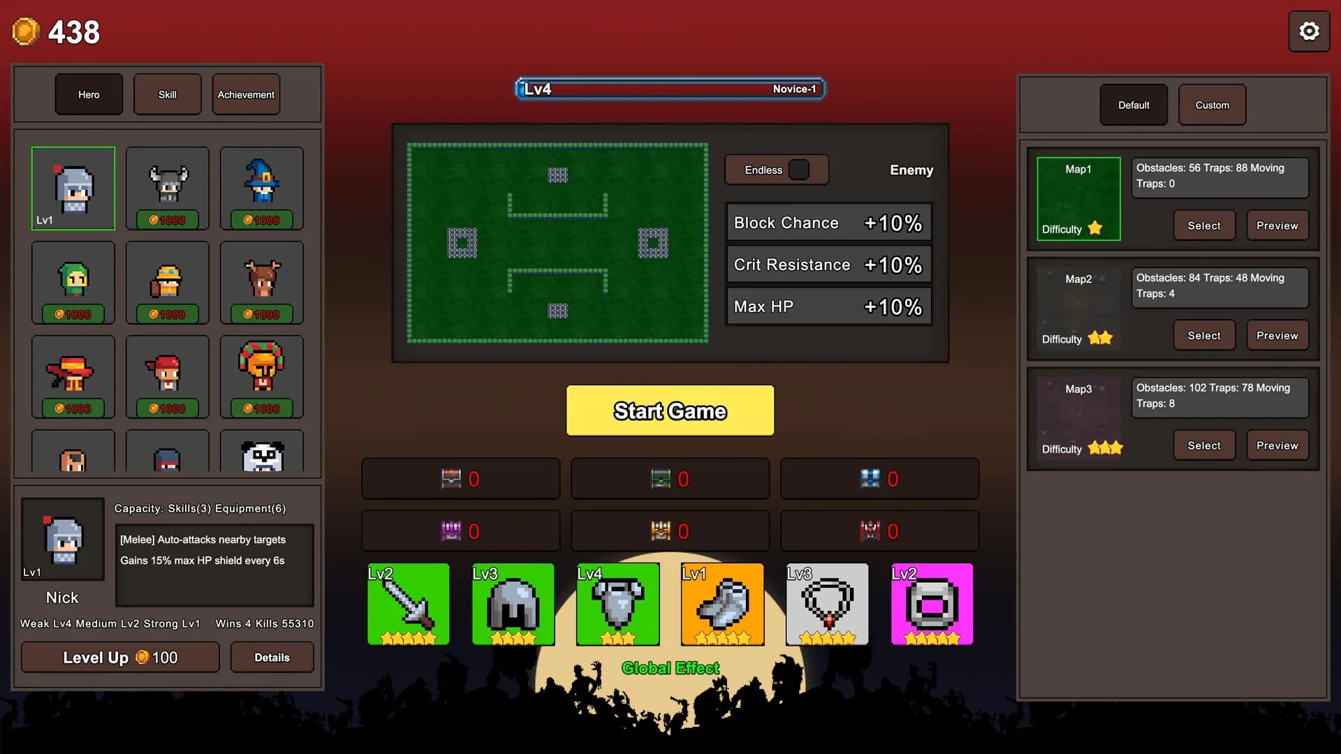 Gizli Kahramanlar-Survivor Roguelike görsel 2