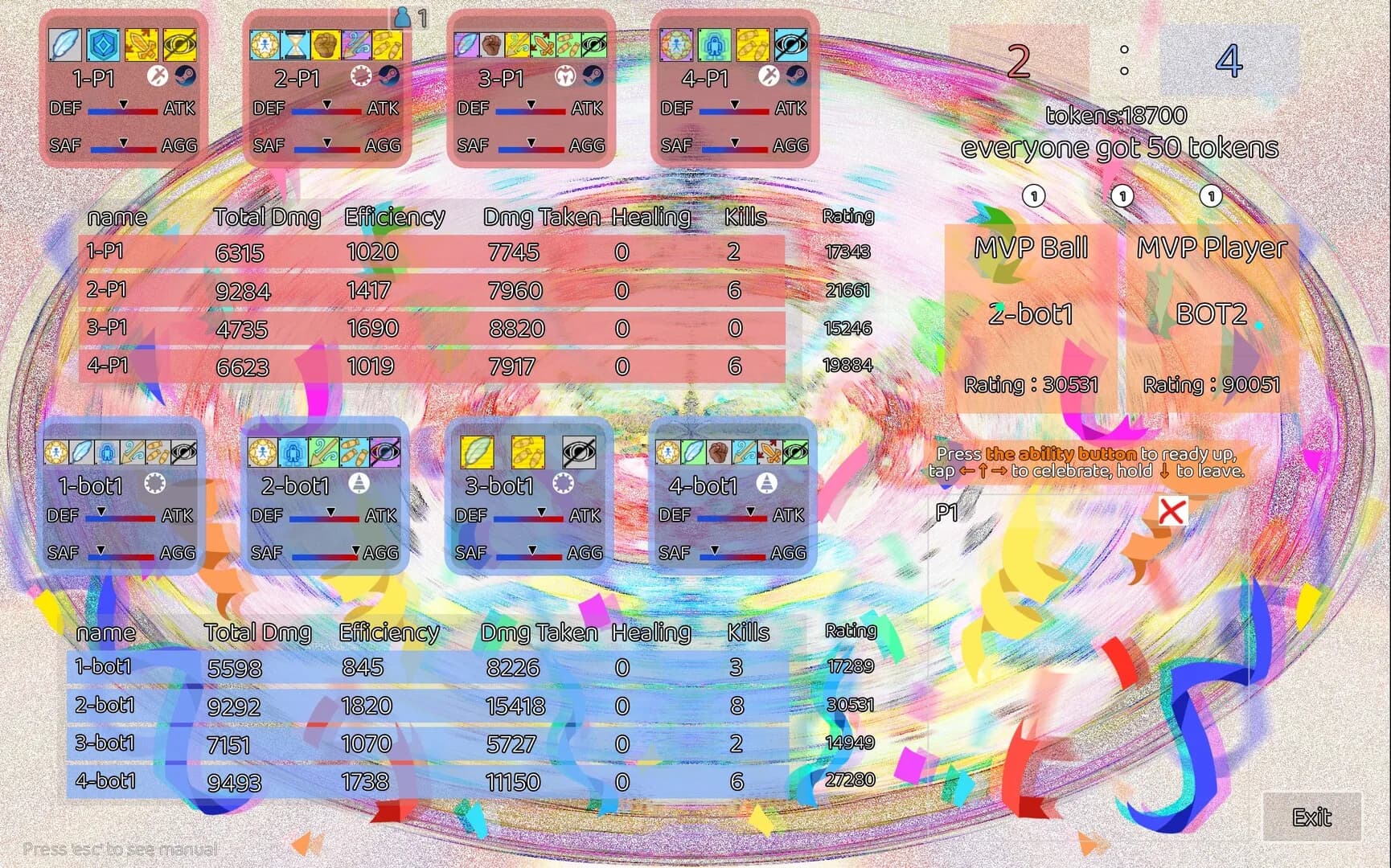 球打球(Ball2 Battle) görsel 7