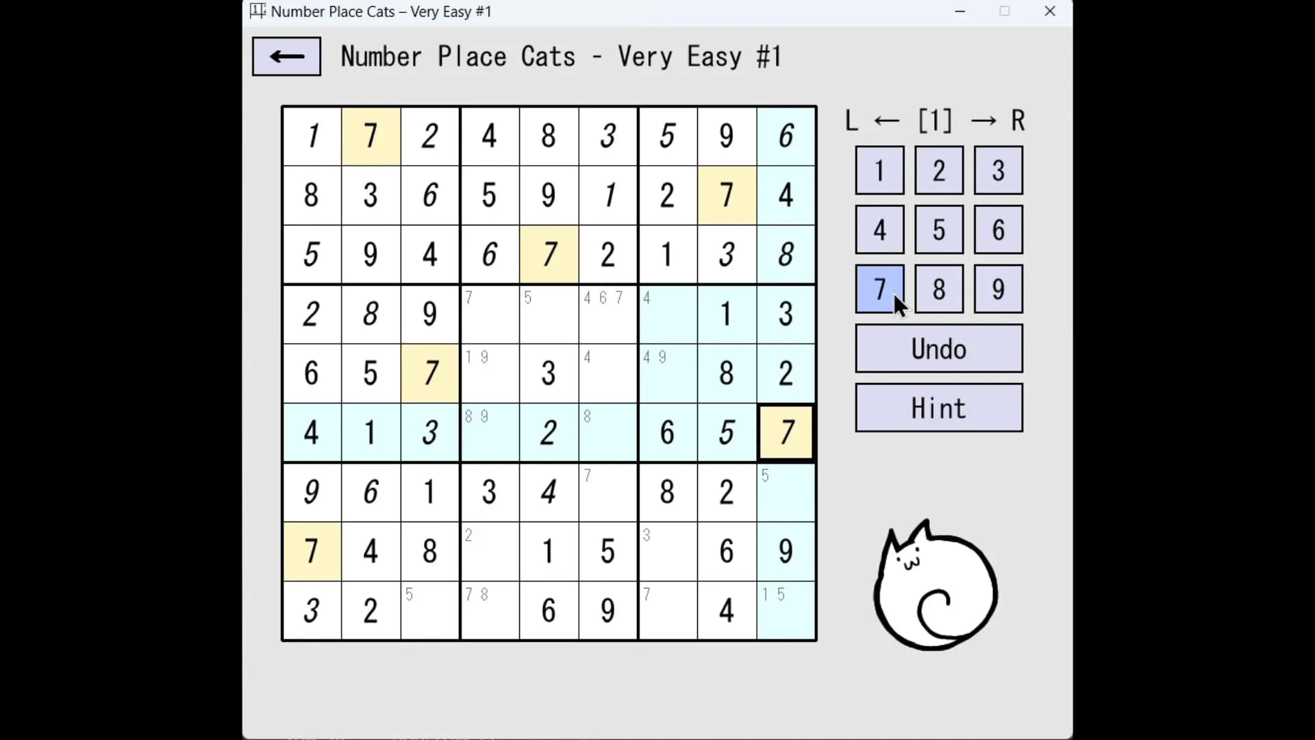 Number Place Cats görsel 5
