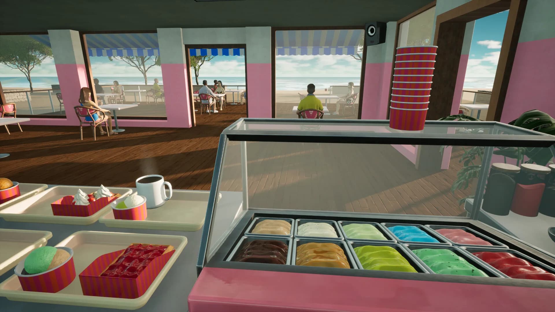 Beachside Cafe Simulator görsel 6