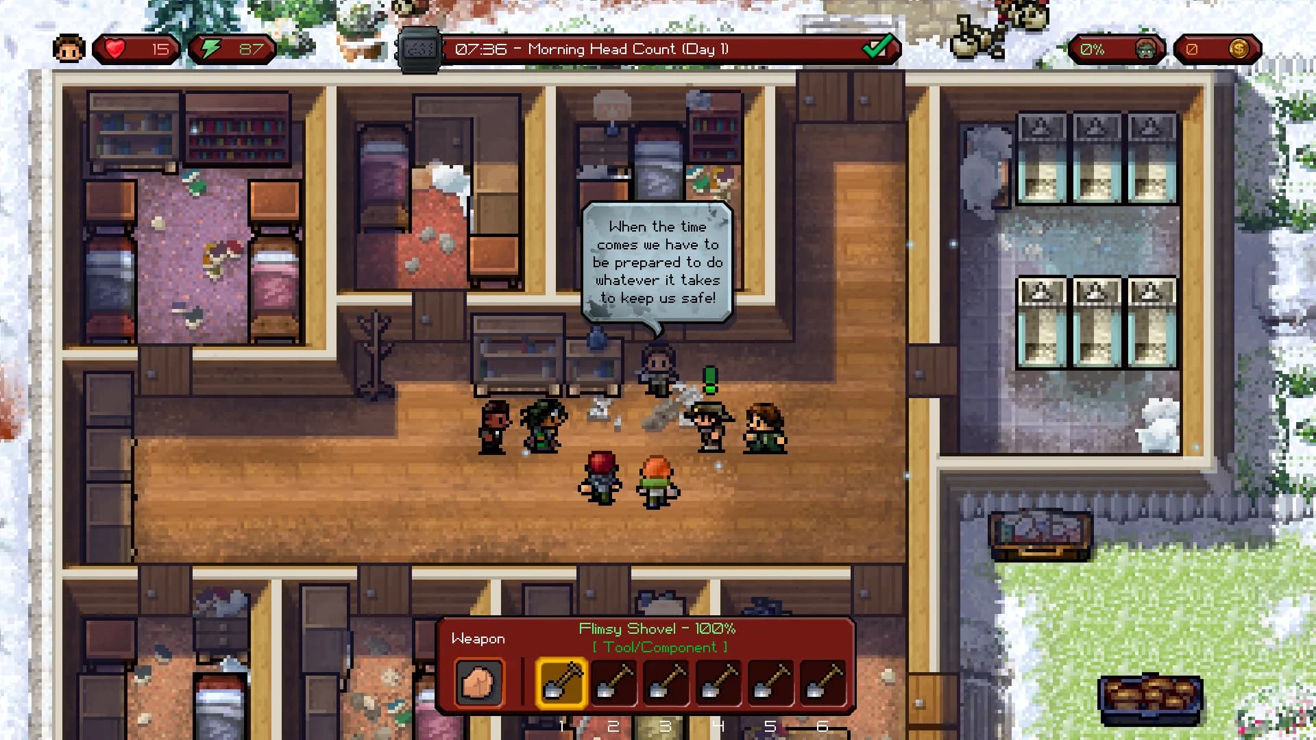 The Escapists: The Walking Dead görsel 7