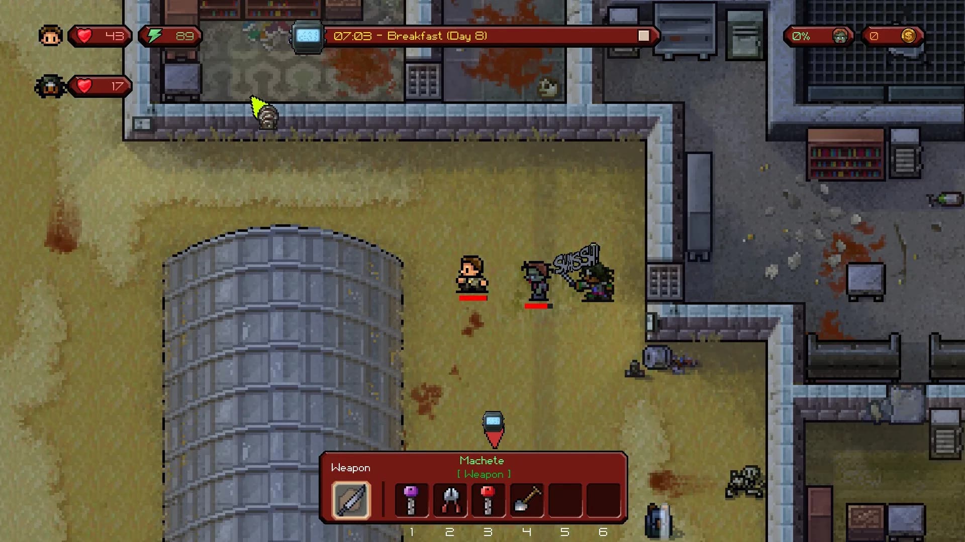The Escapists: The Walking Dead görsel 8