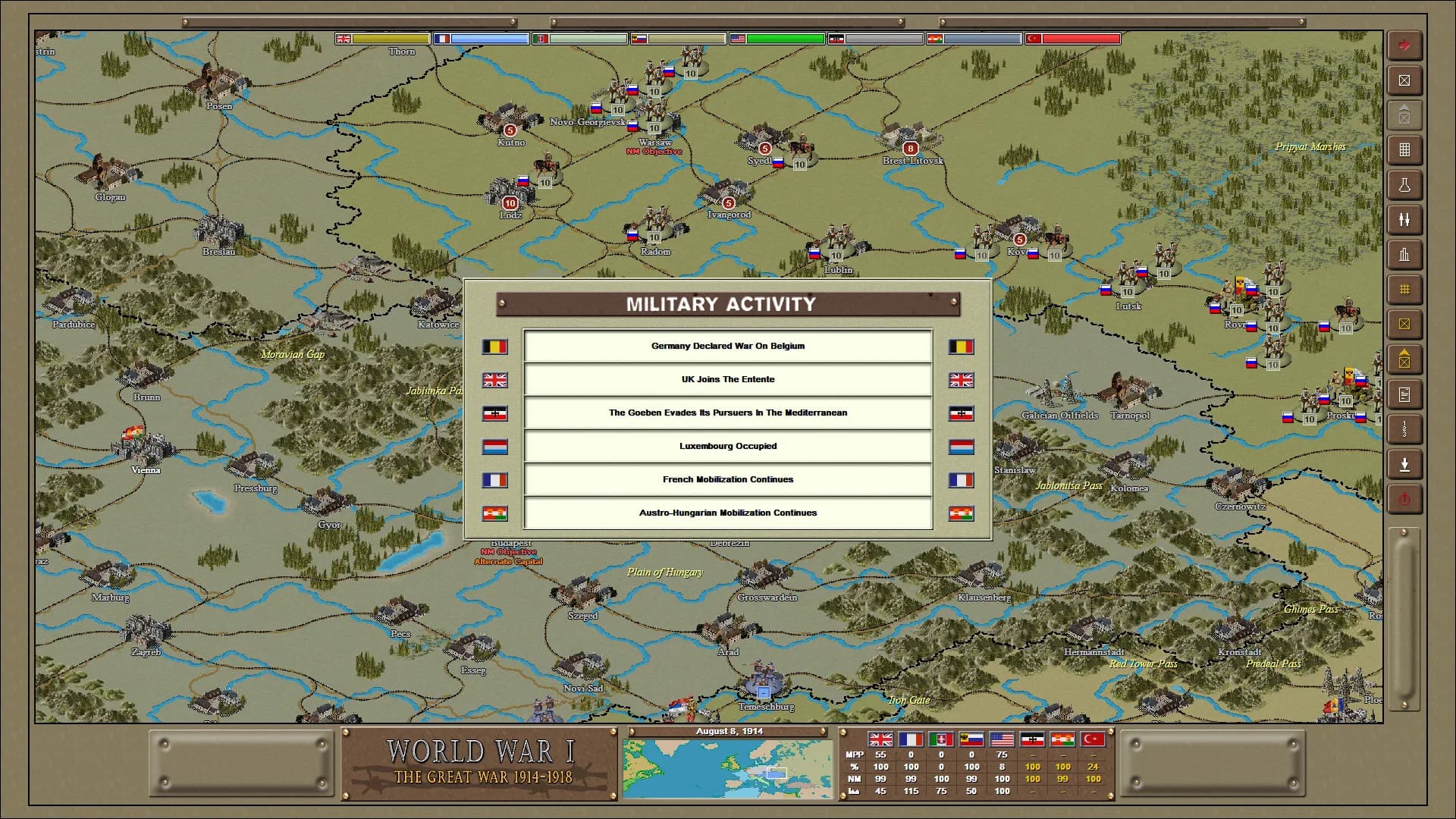 Strategic Command Classic: WWI görsel 5