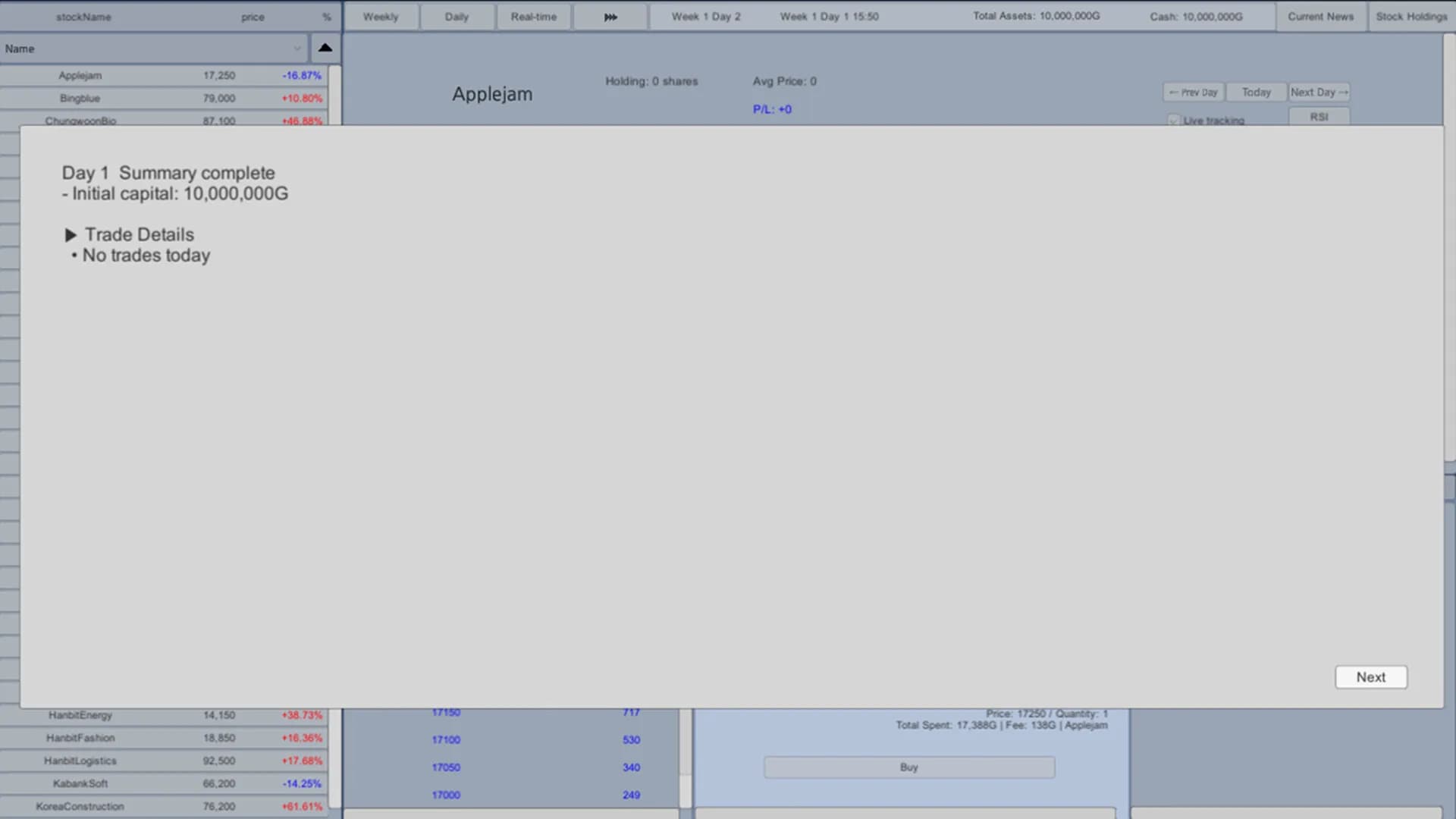 Day Trading Simulator görsel 6