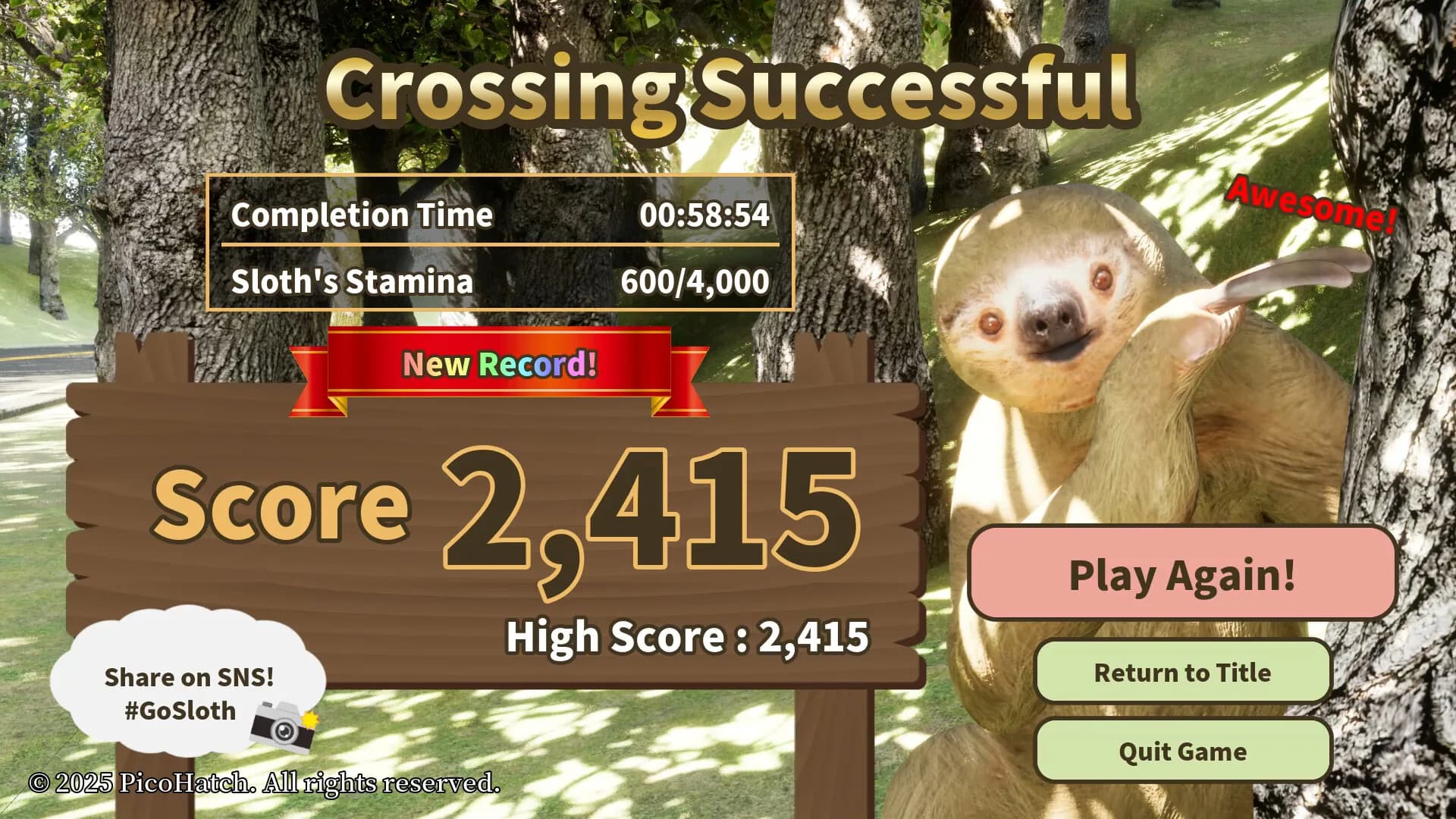 Go! Sloth görsel 6
