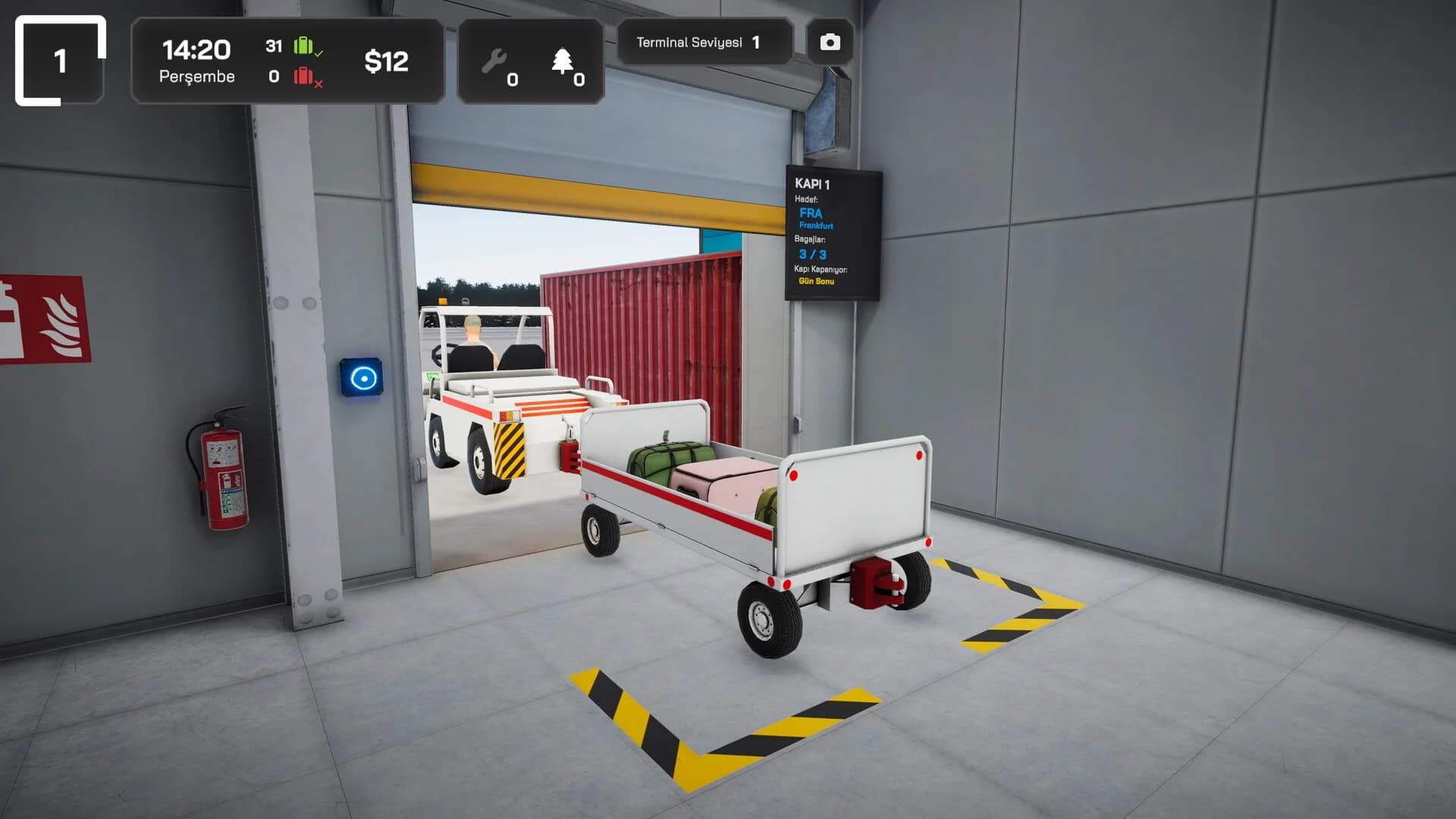 Airport Baggage Simulator görsel 10