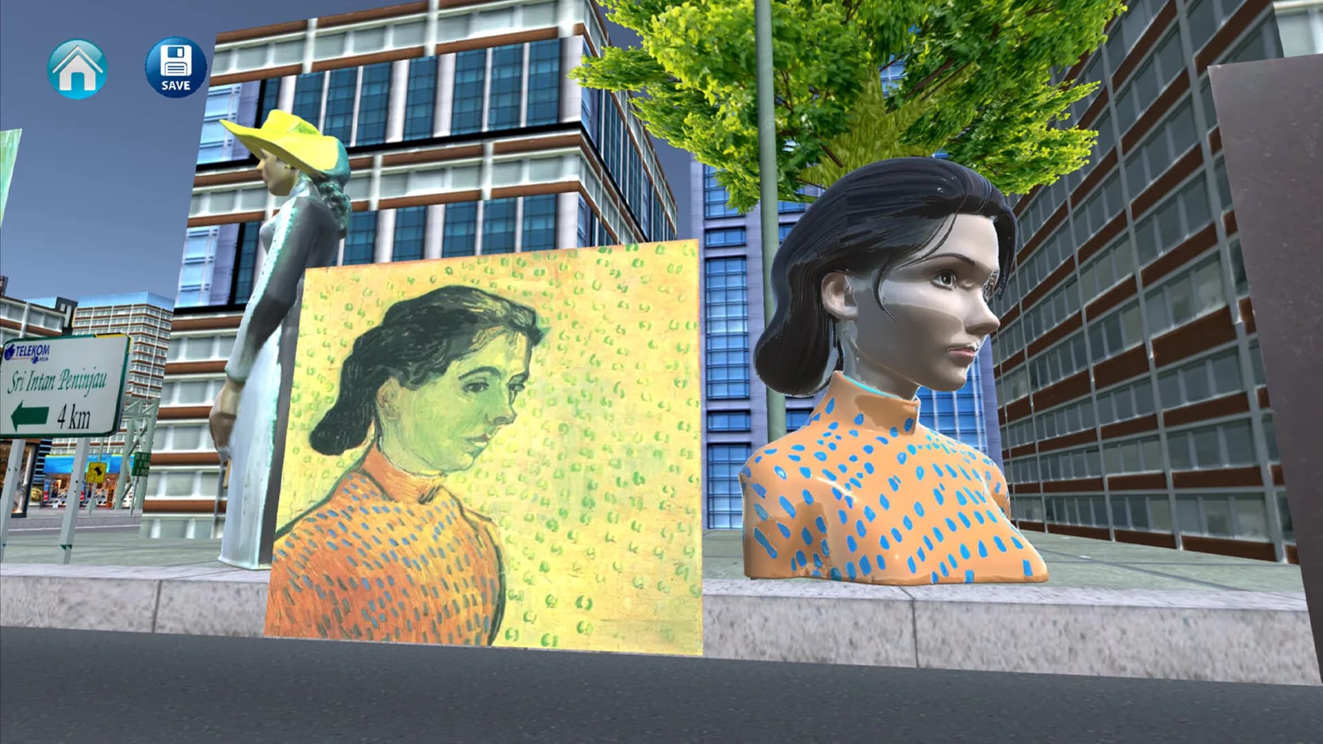 梵高3D画作 Van Gogh 3D Paintings görsel 3