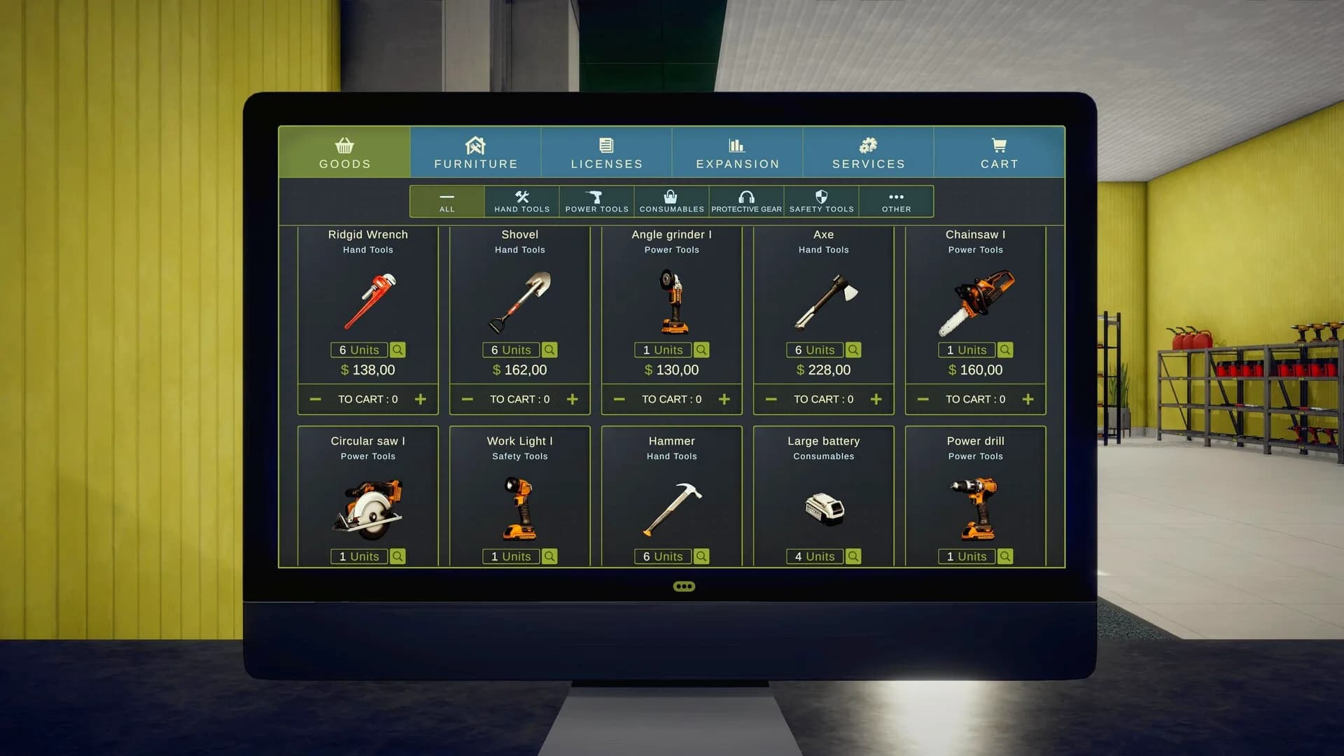 Construction Store Simulator görsel 11