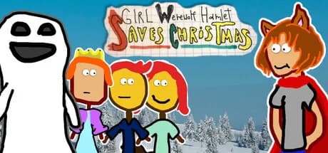 Girl Werewolf Hamlet Saves Christmas