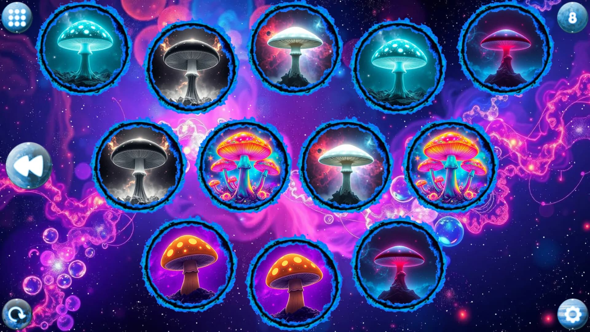 Space Memory: Mushrooms görsel 6