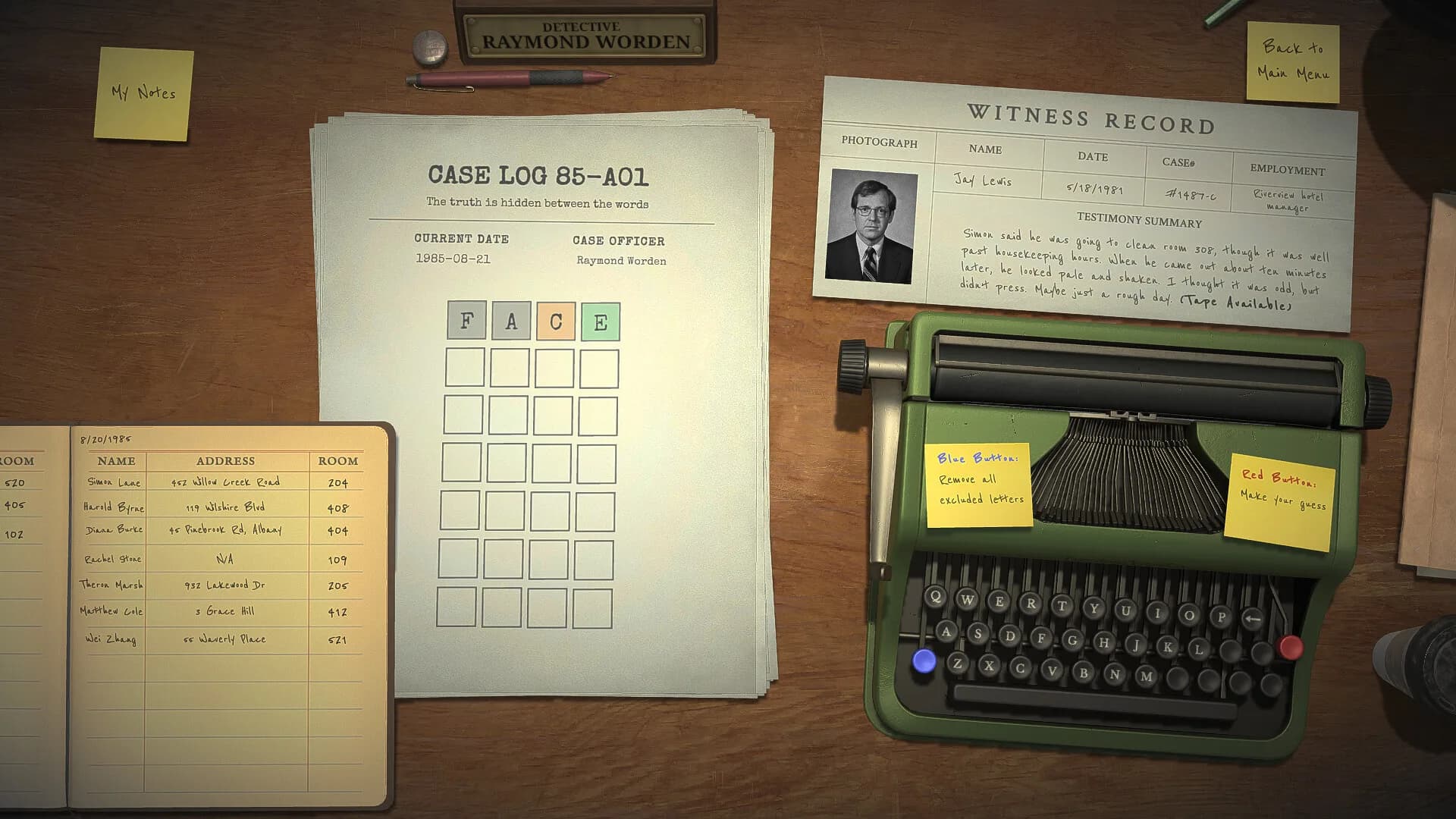 Detective Worden görsel 2