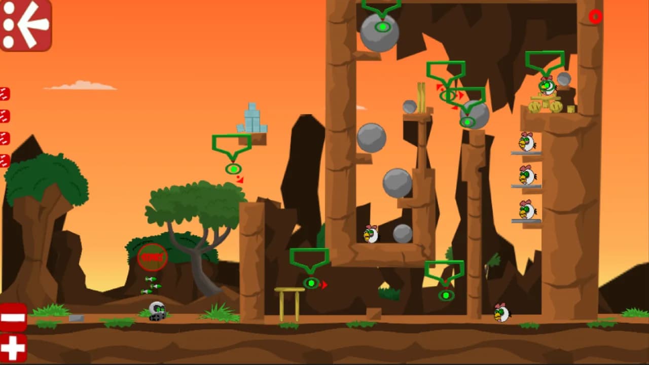 Robot vs Birds Zombies görsel 3