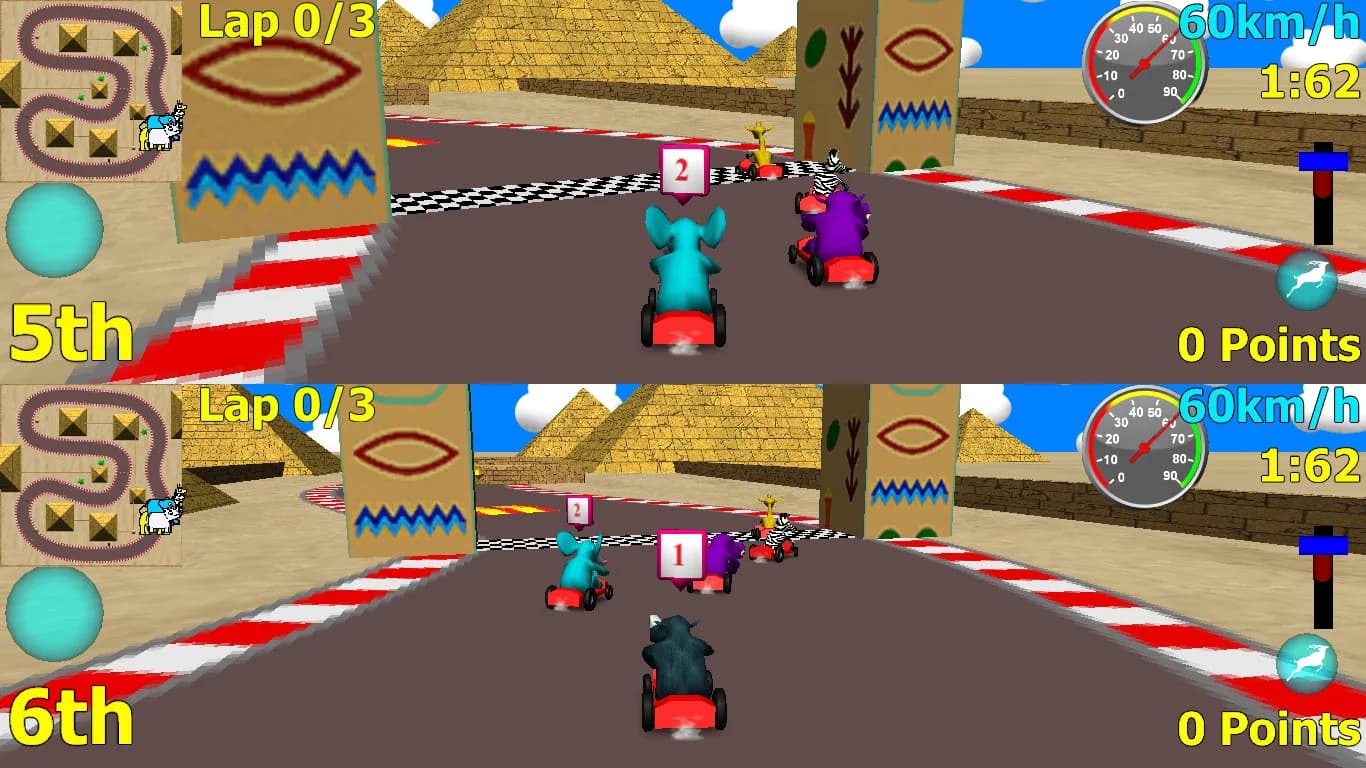 Wild Animal Racing görsel 8