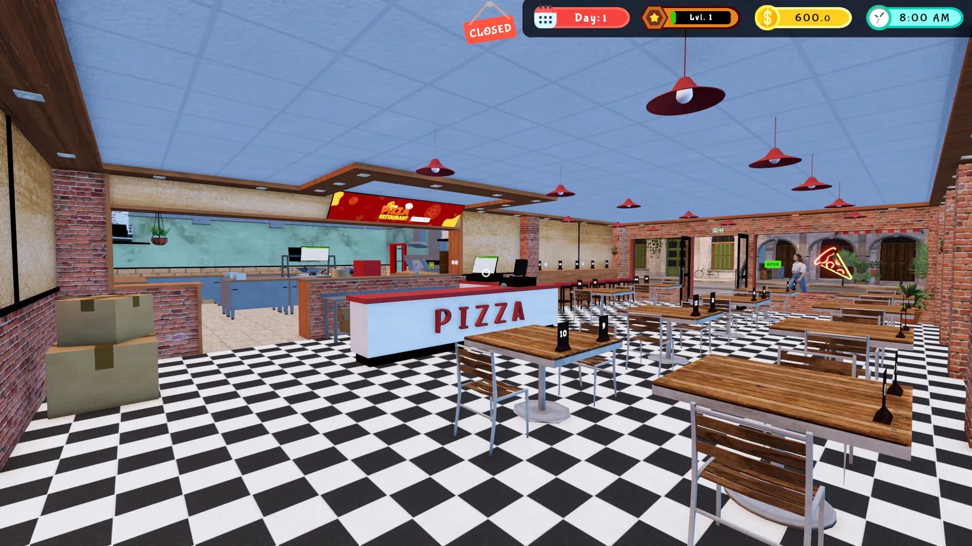 Pizza Restaurant Together görsel 19