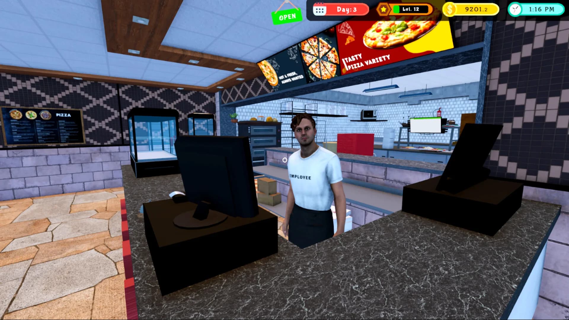 Pizza Restaurant Together görsel 6