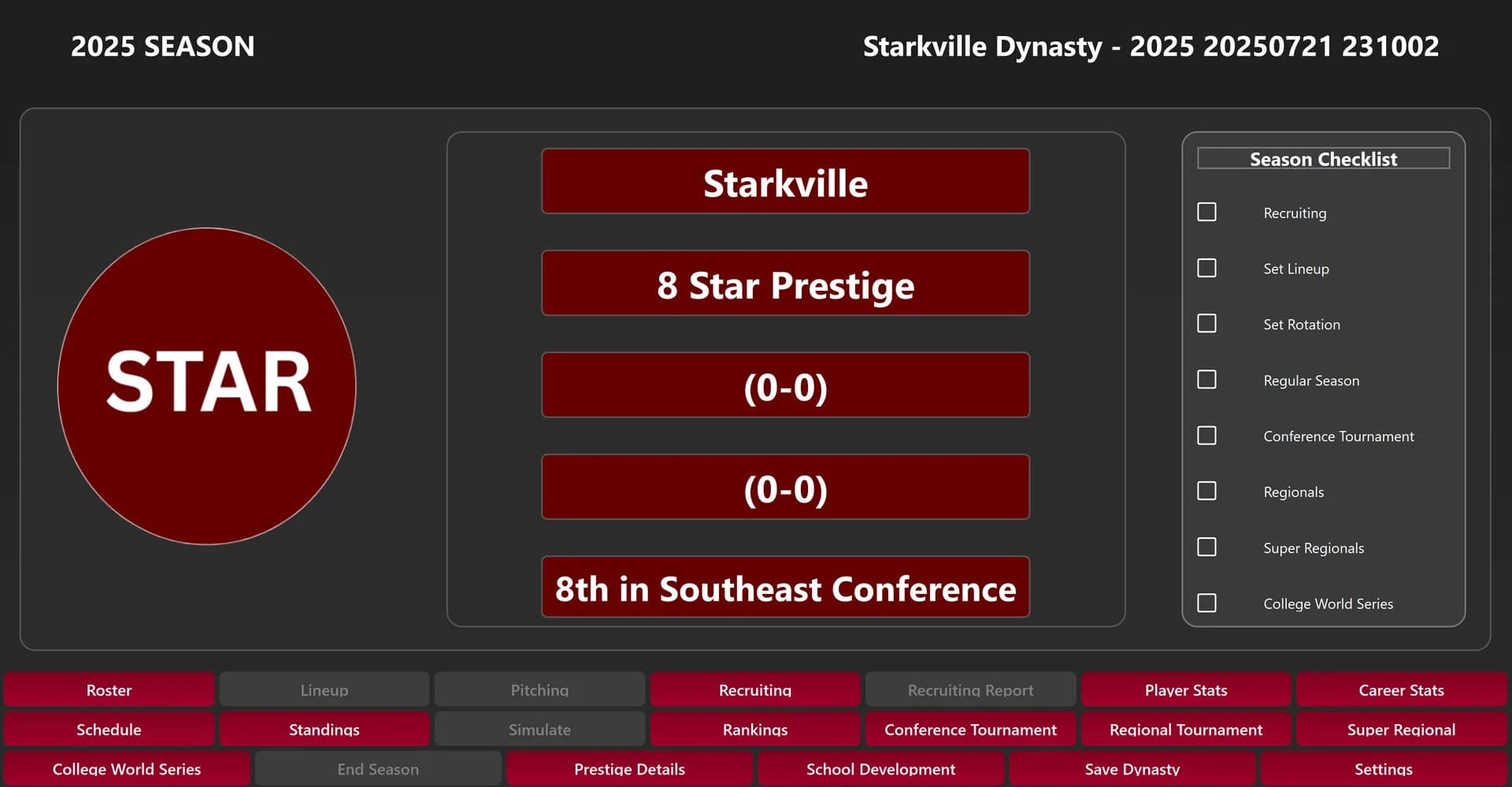 College Baseball: Dynasty Builder görsel 2