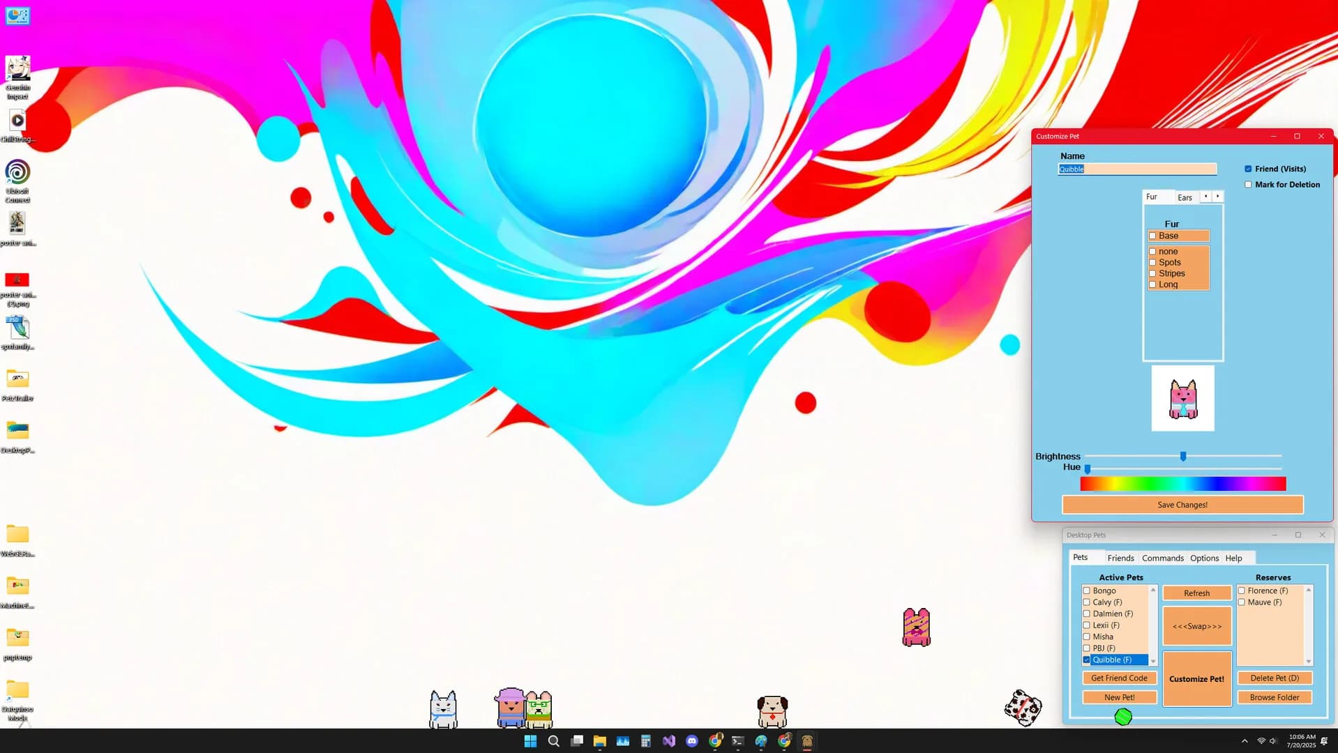 Datquinso Desktop Pets görsel 4