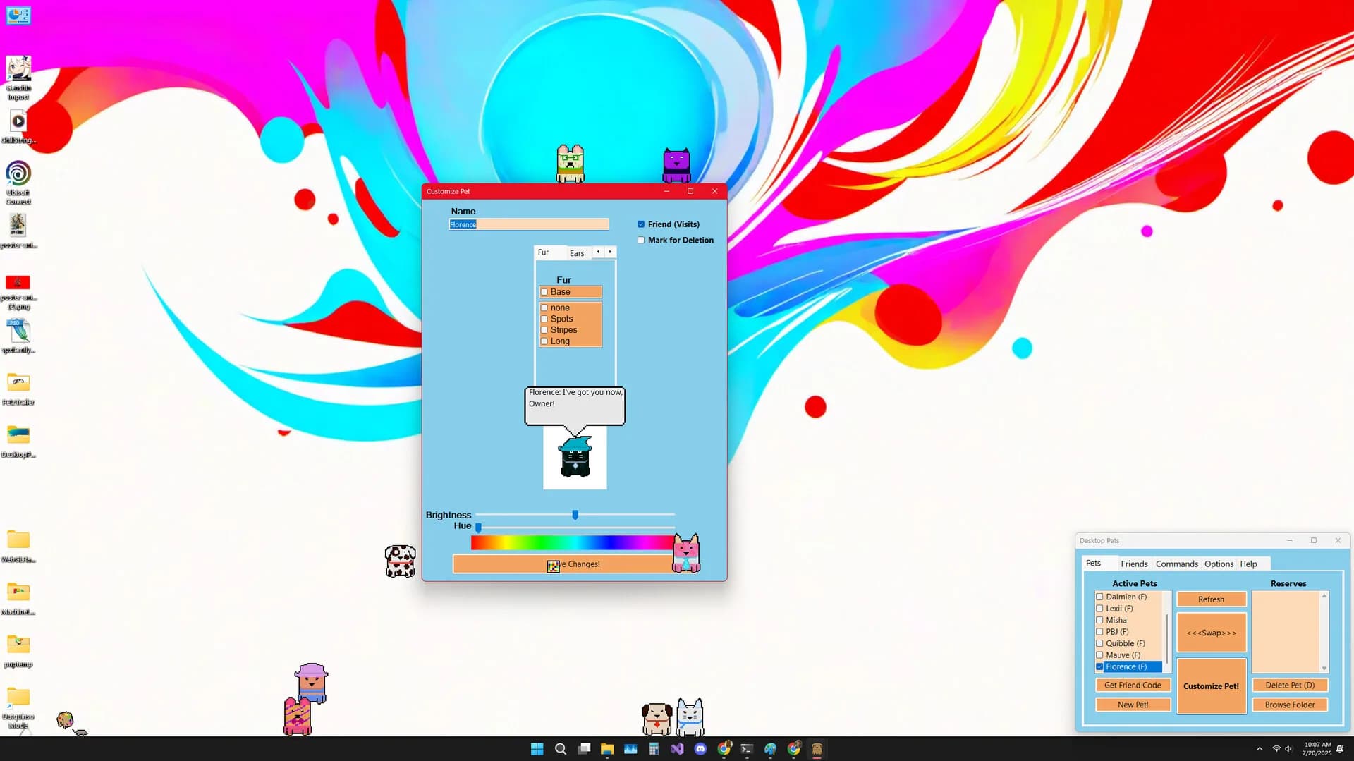 Datquinso Desktop Pets görsel 7