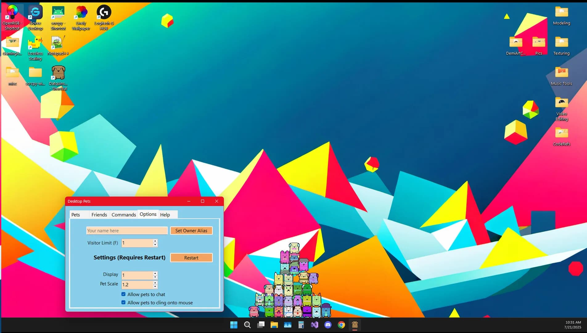 Datquinso Desktop Pets görsel 8