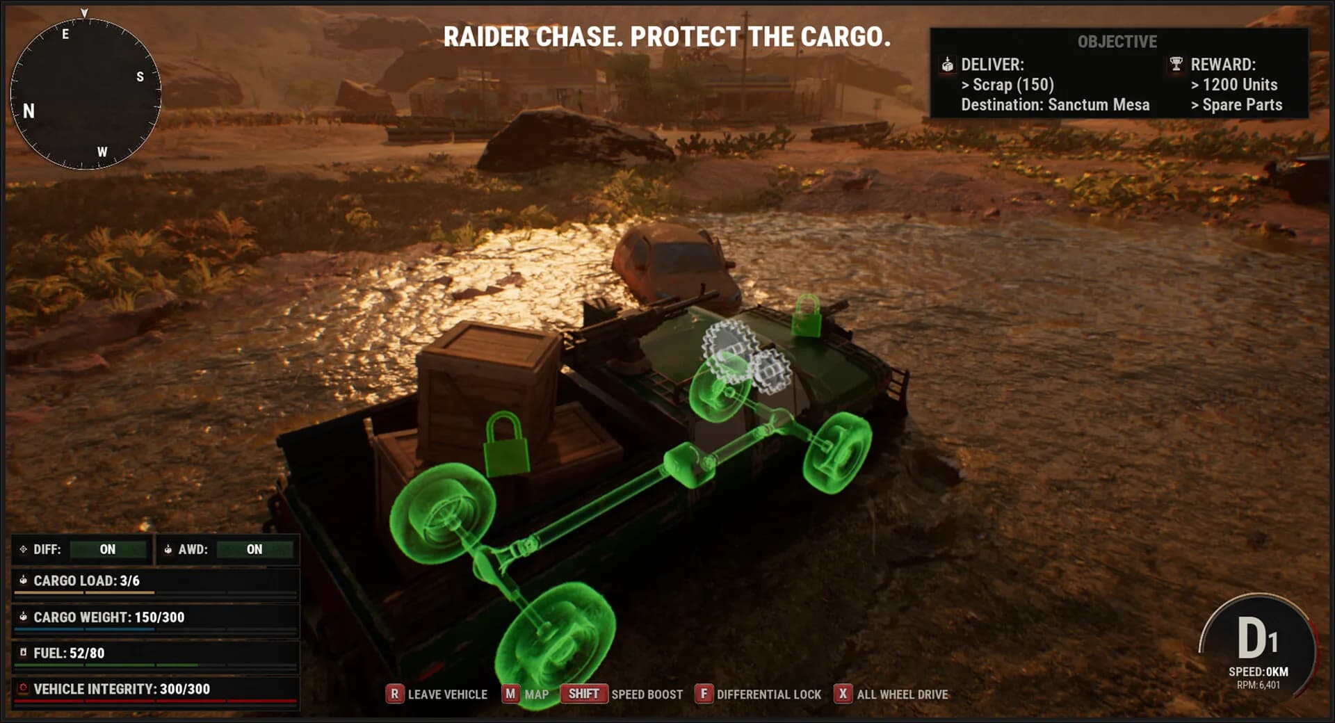 CARGO: Co-Op Delivery Simulator in Post Apocalyptic World görsel 2