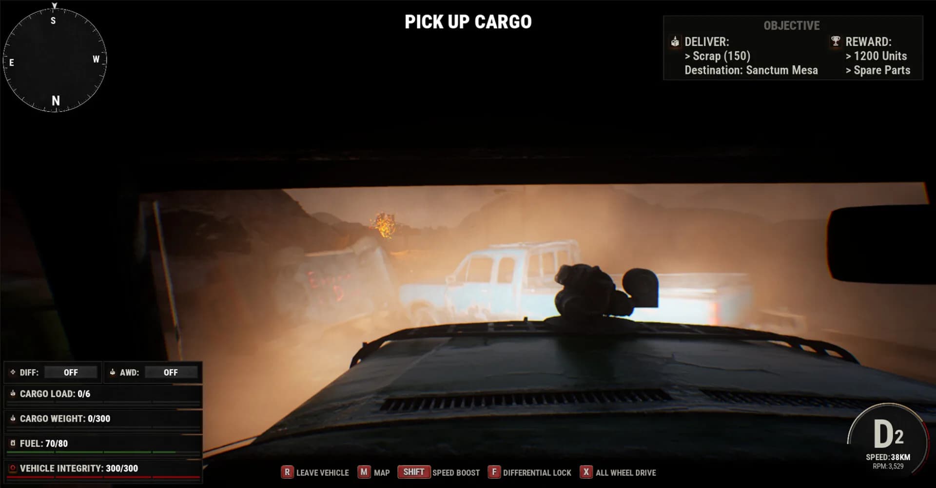 CARGO: Co-Op Delivery Simulator in Post Apocalyptic World görsel 3