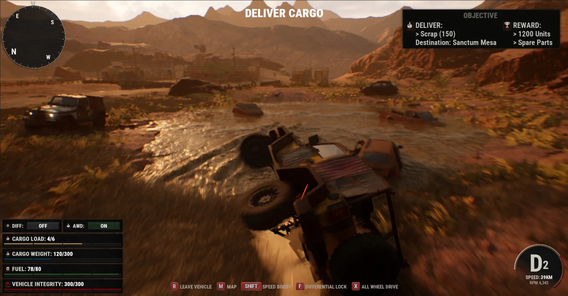 CARGO: Co-Op Delivery Simulator in Post Apocalyptic World görsel 6