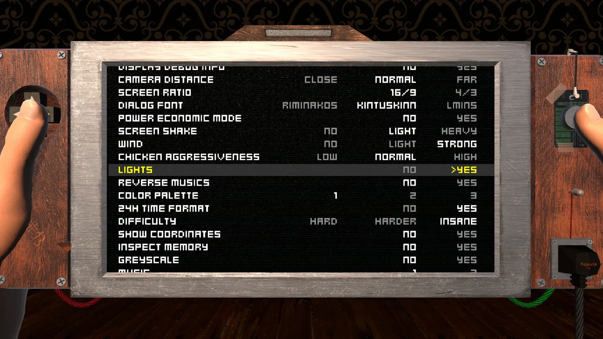 Game Settings görsel 2
