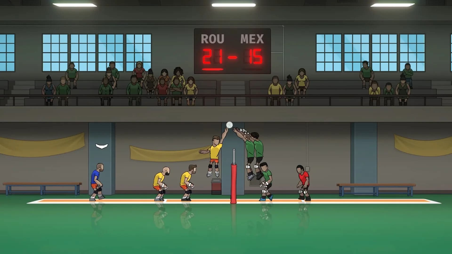 Thunder Spikes Volleyball görsel 2