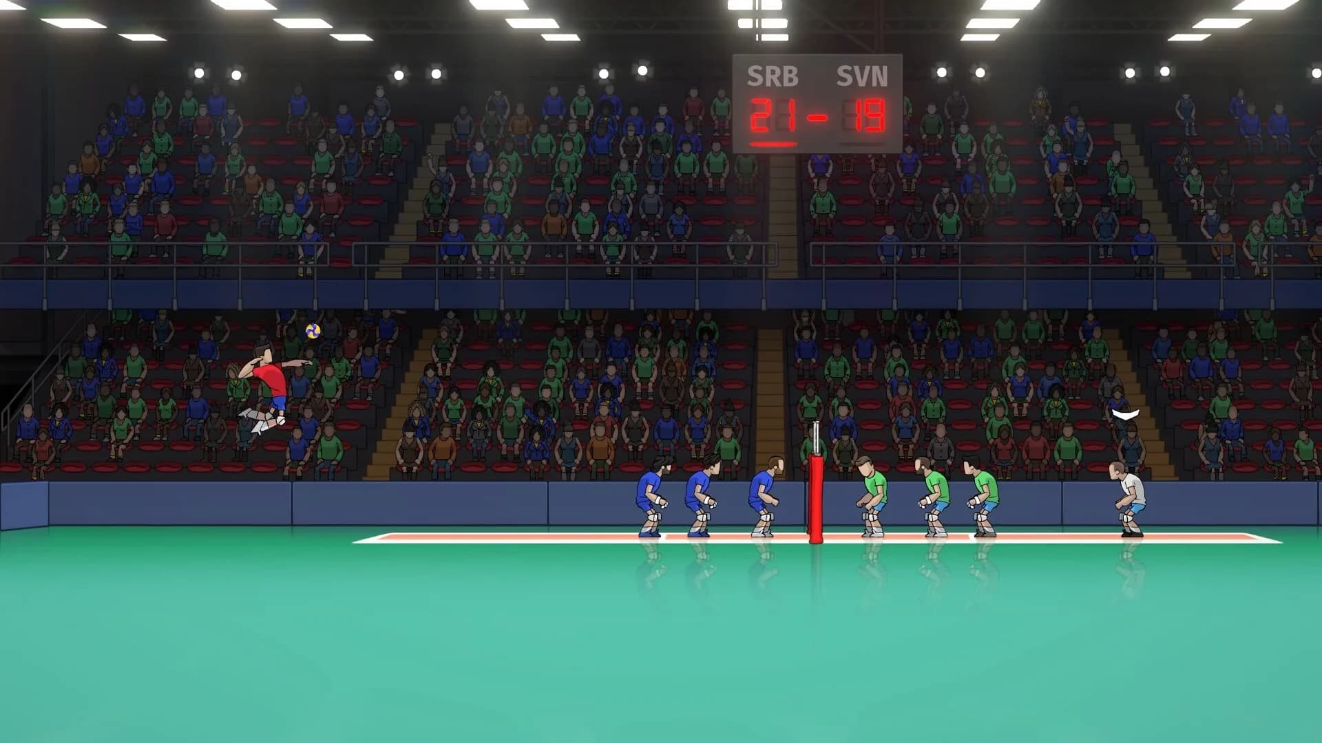 Thunder Spikes Volleyball görsel 3