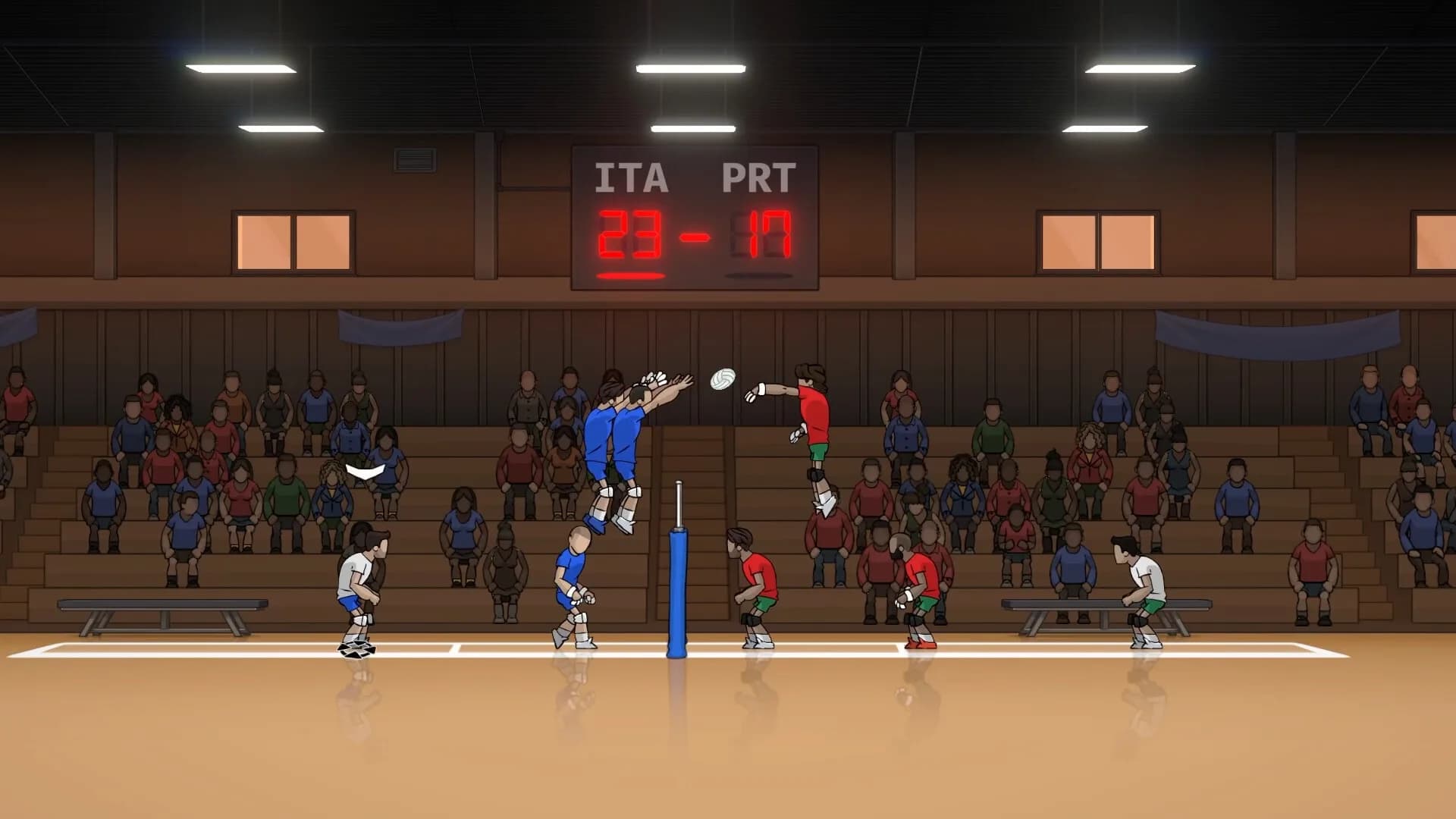 Thunder Spikes Volleyball görsel 5