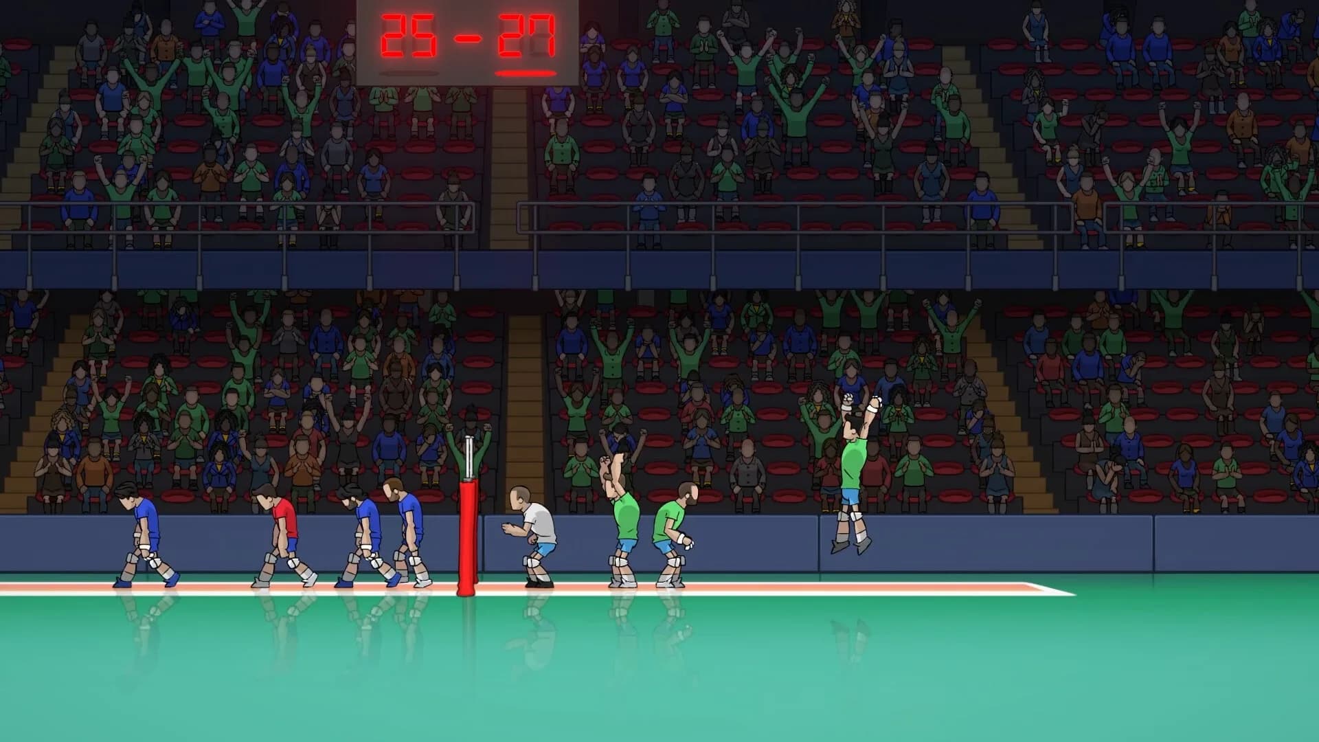 Thunder Spikes Volleyball görsel 6