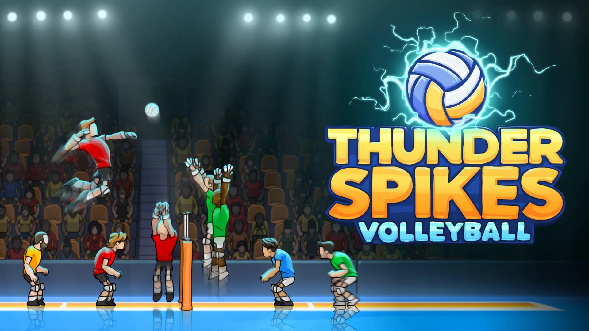 Thunder Spikes Volleyball görsel 9