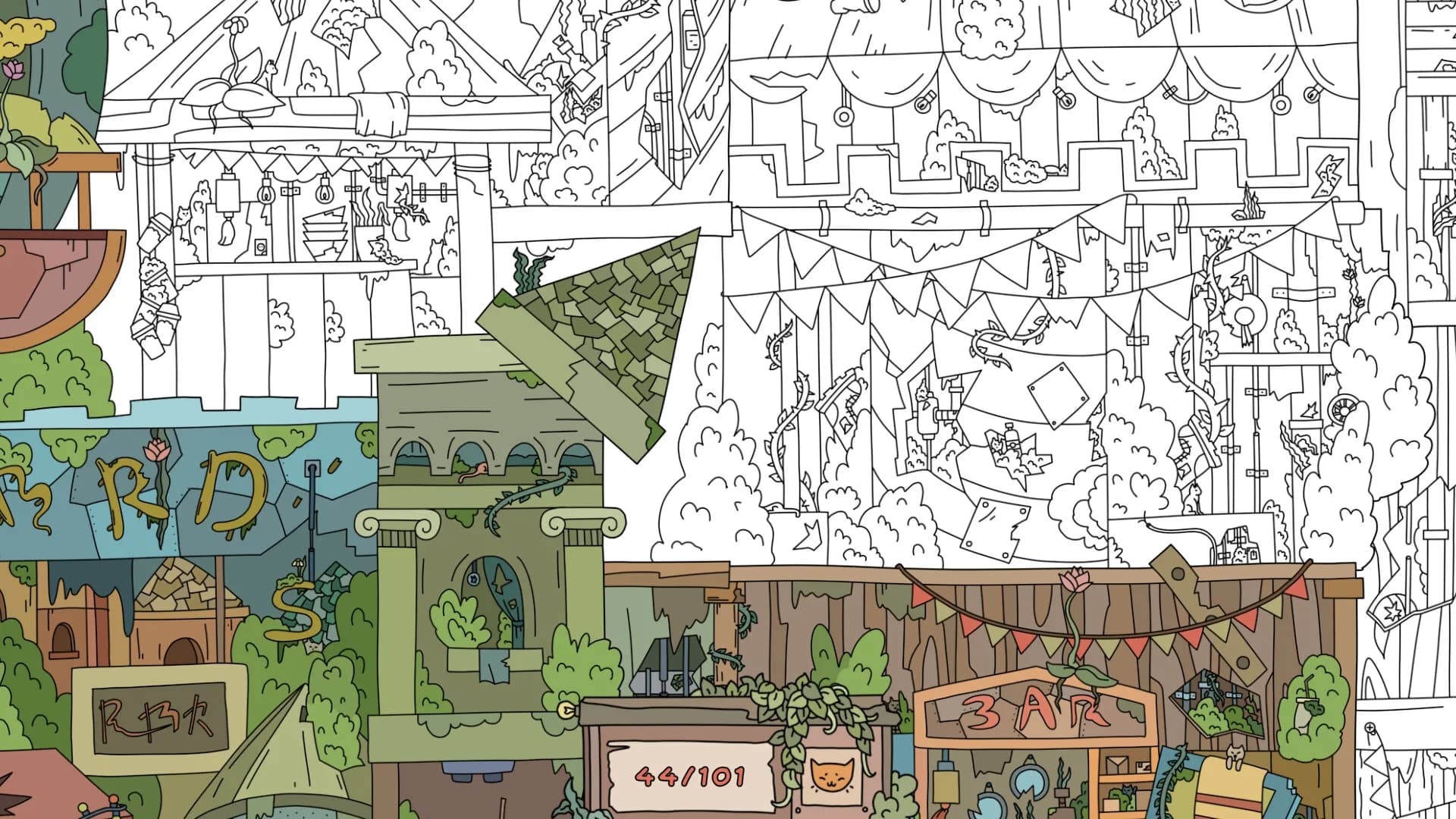Hidden Cats: Old Amusement Park görsel 2