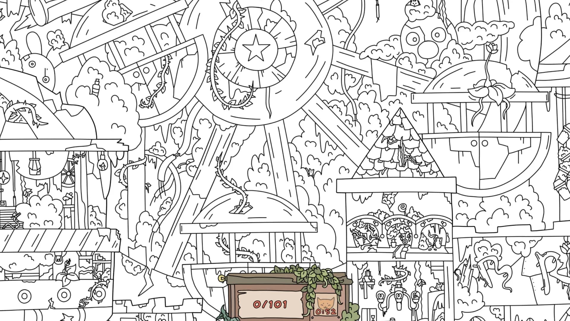 Hidden Cats: Old Amusement Park görsel 3