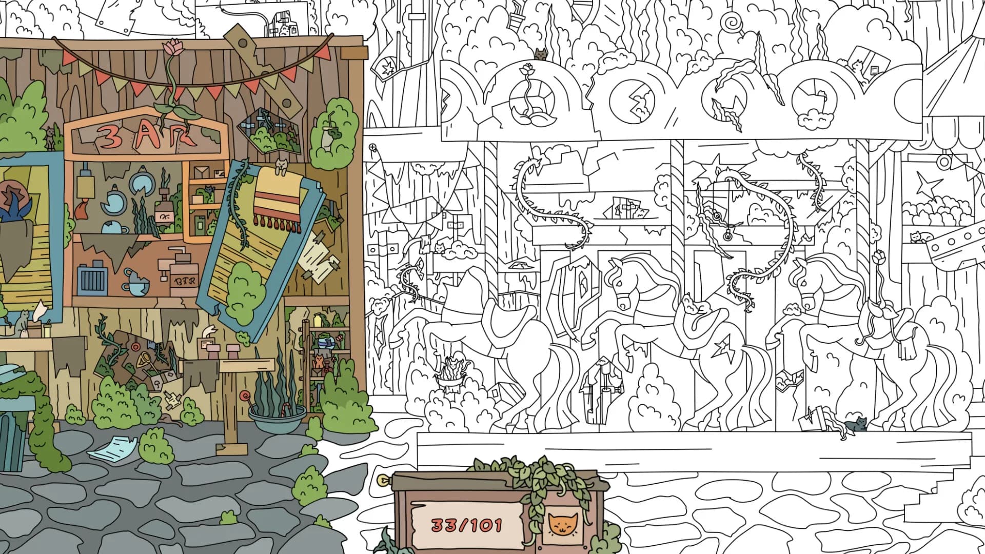 Hidden Cats: Old Amusement Park görsel 6