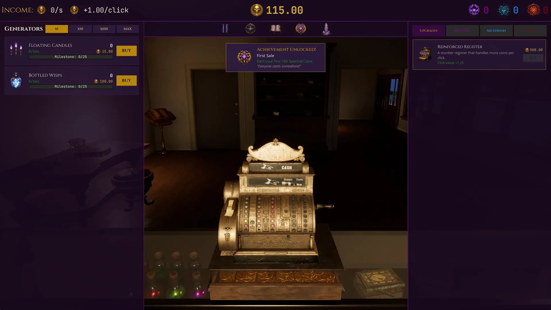 Occult Shop Clicker görsel 2