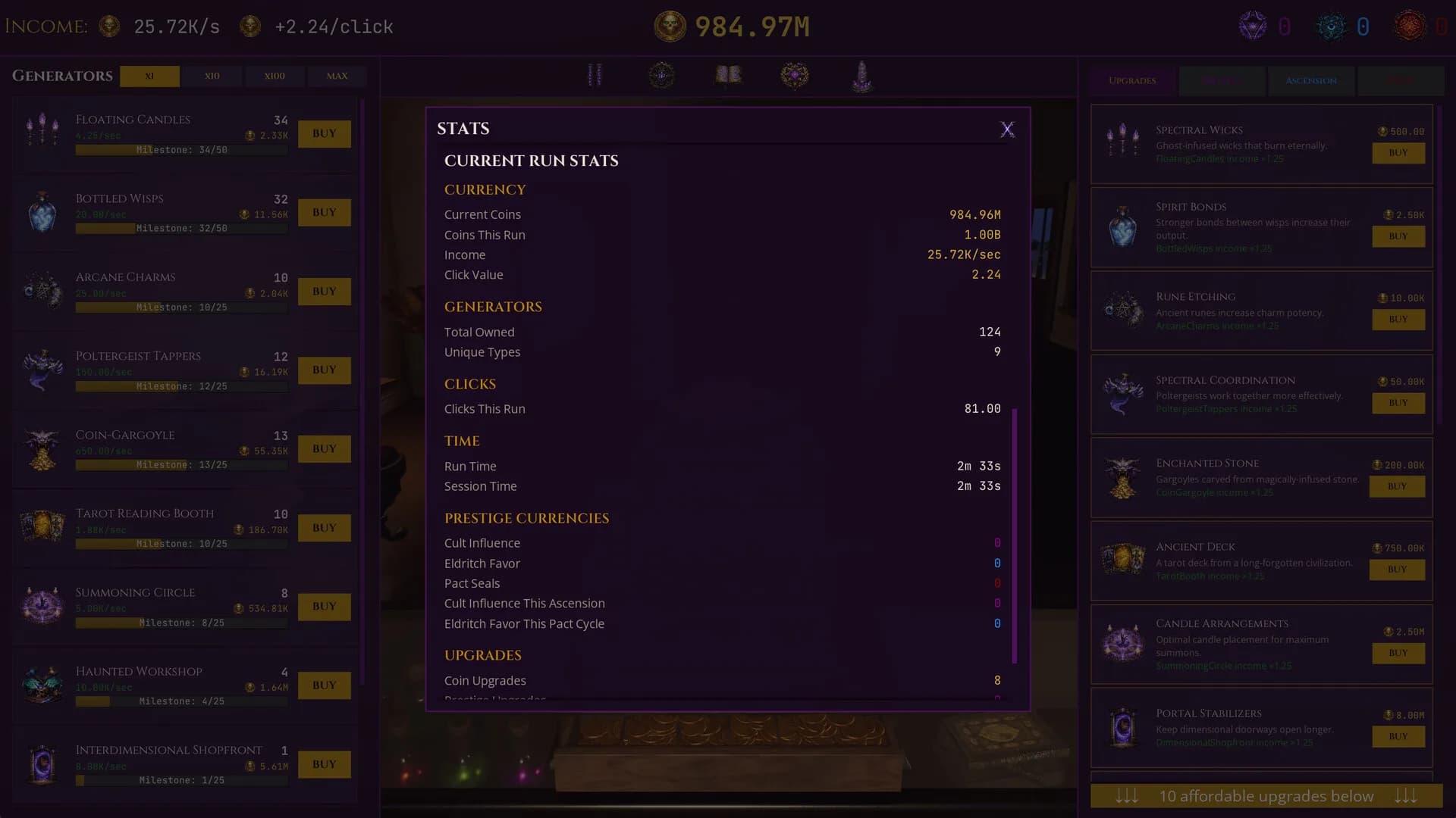 Occult Shop Clicker görsel 3