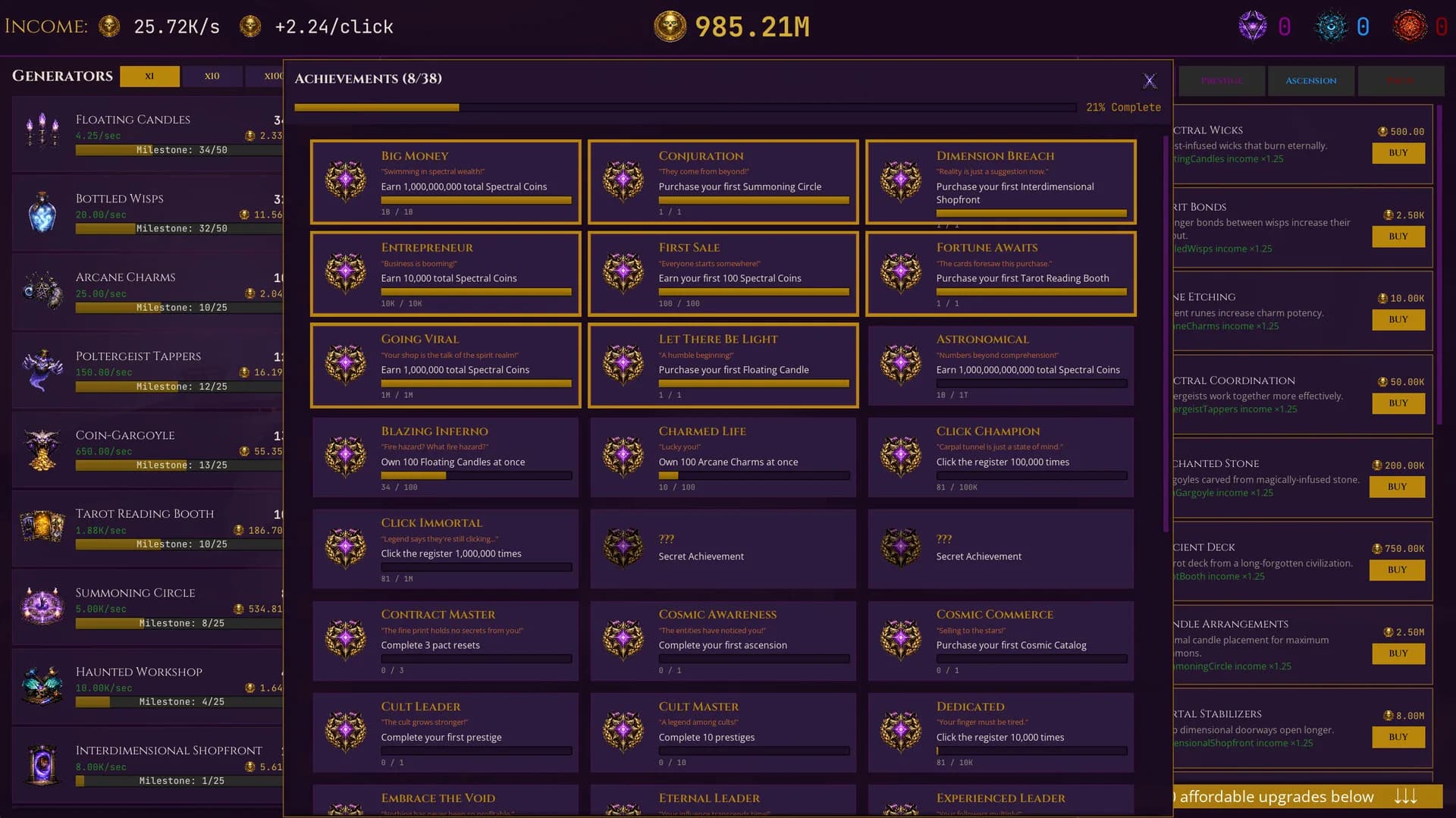 Occult Shop Clicker görsel 4