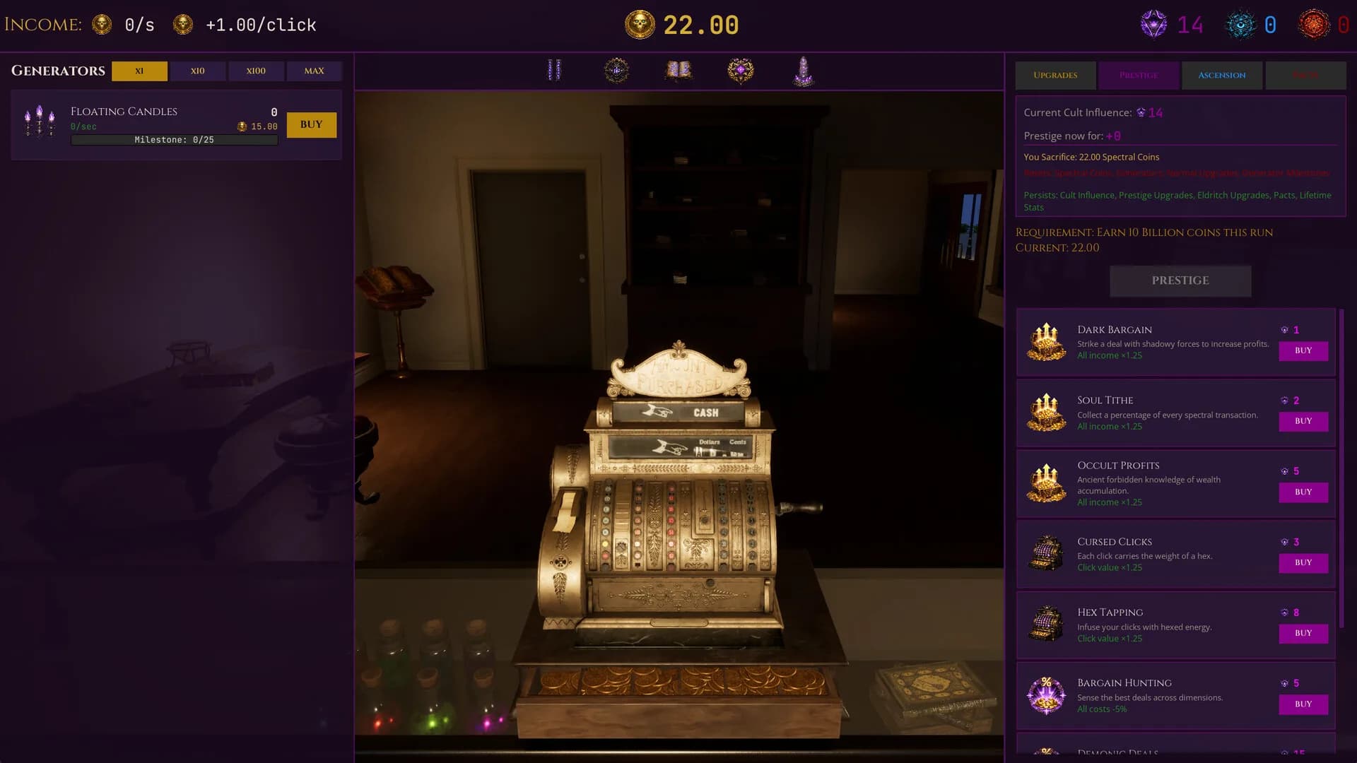 Occult Shop Clicker görsel 6