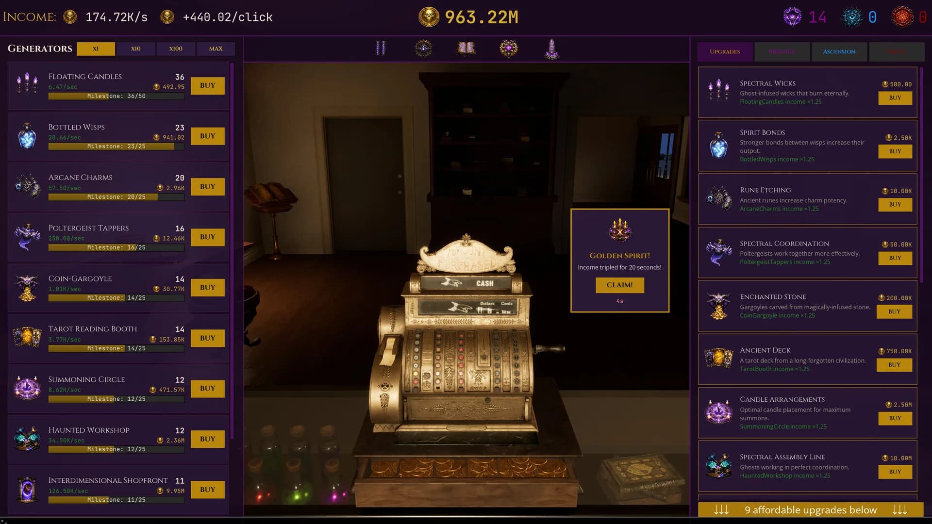 Occult Shop Clicker görsel 7