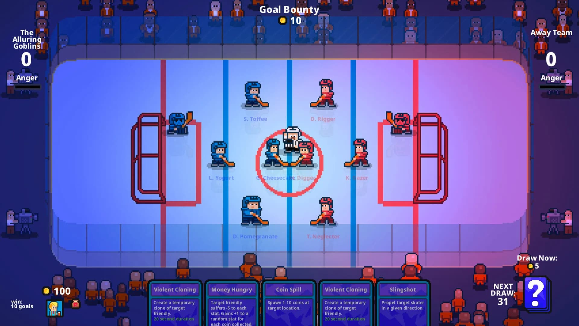 Super Blood Hockey: Rogue Manager görsel 2